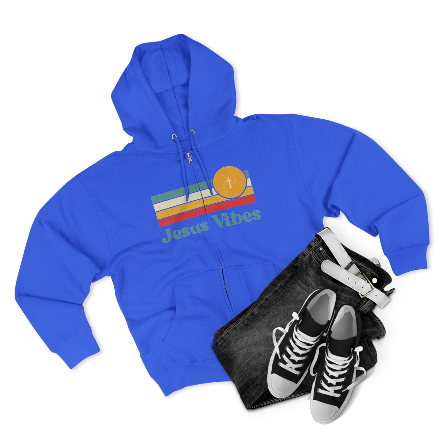 Jesus Vibes - Zip Hoodie