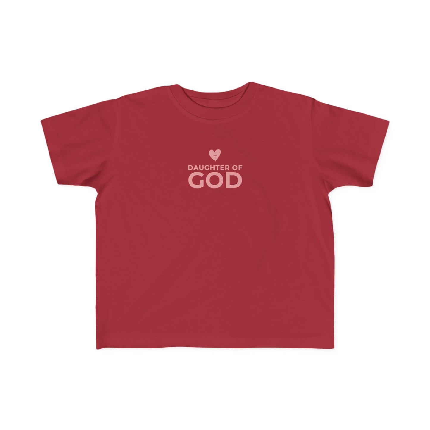 Daughter of God Toddler Tee - Faith-Based Shirt for Little Girls, Perfect for Birthdays and Church