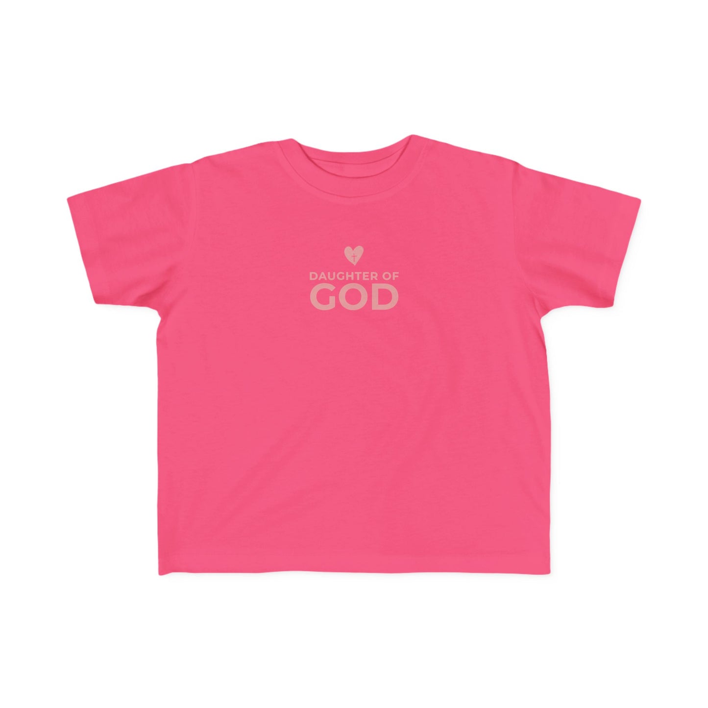 Daughter of God Toddler Tee - Faith-Based Shirt for Little Girls, Perfect for Birthdays and Church