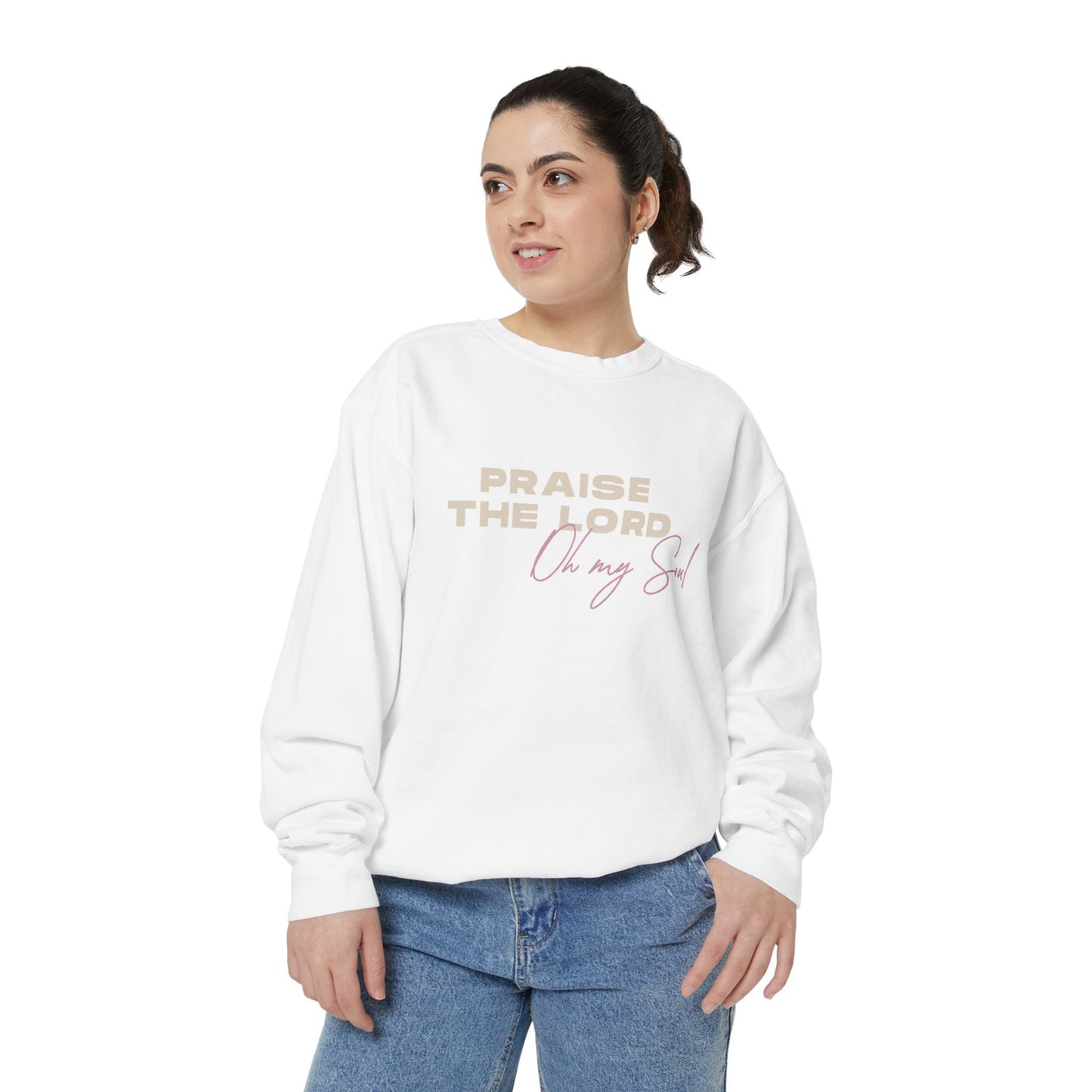 Praise The Lord Unisex Sweatshirt - Praise the Lord, Cozy Faith Apparel, Gift for Believers, Inspirational Fashion, Church Outfit
