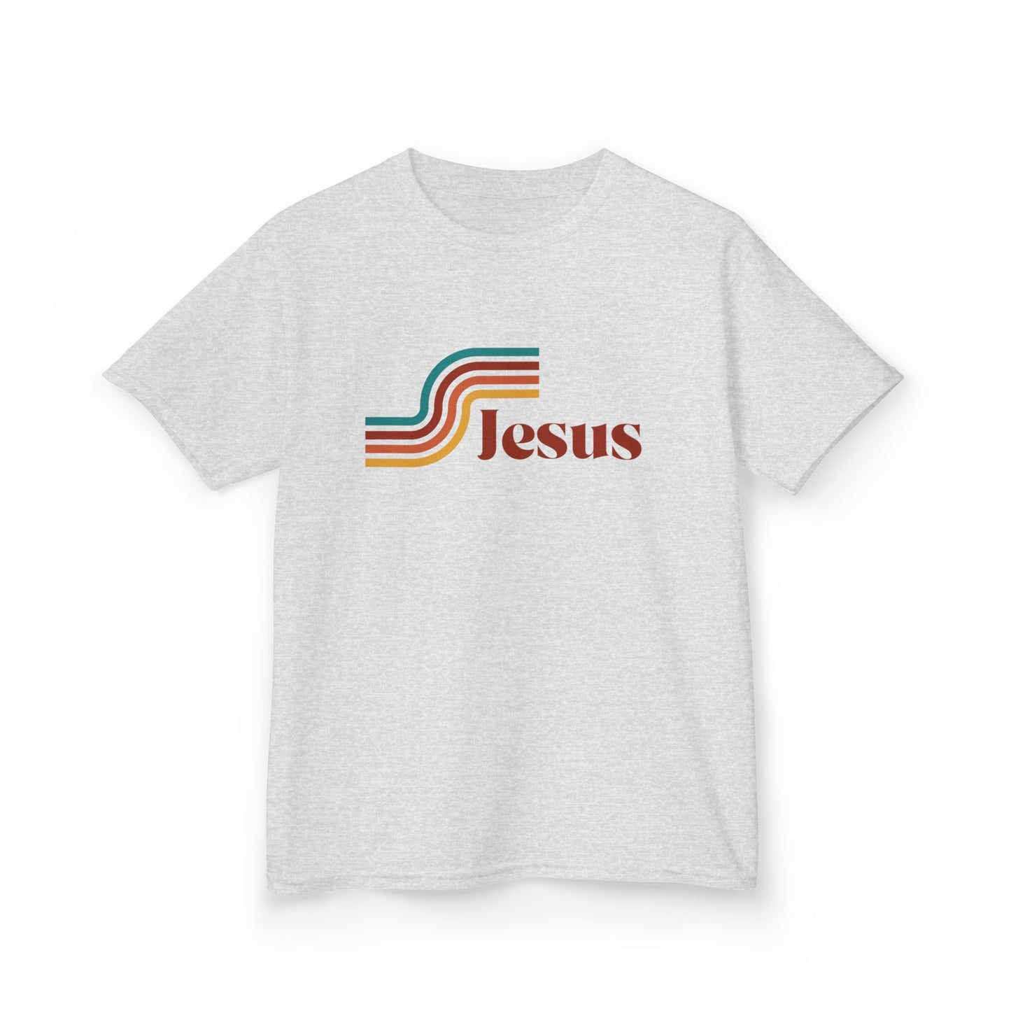 Retro Jesus Kids T-Shirt, Cute Kids Tee, Religious Gift for Kids, Easter Celebration, Church Outfit, Faith-Based Apparel