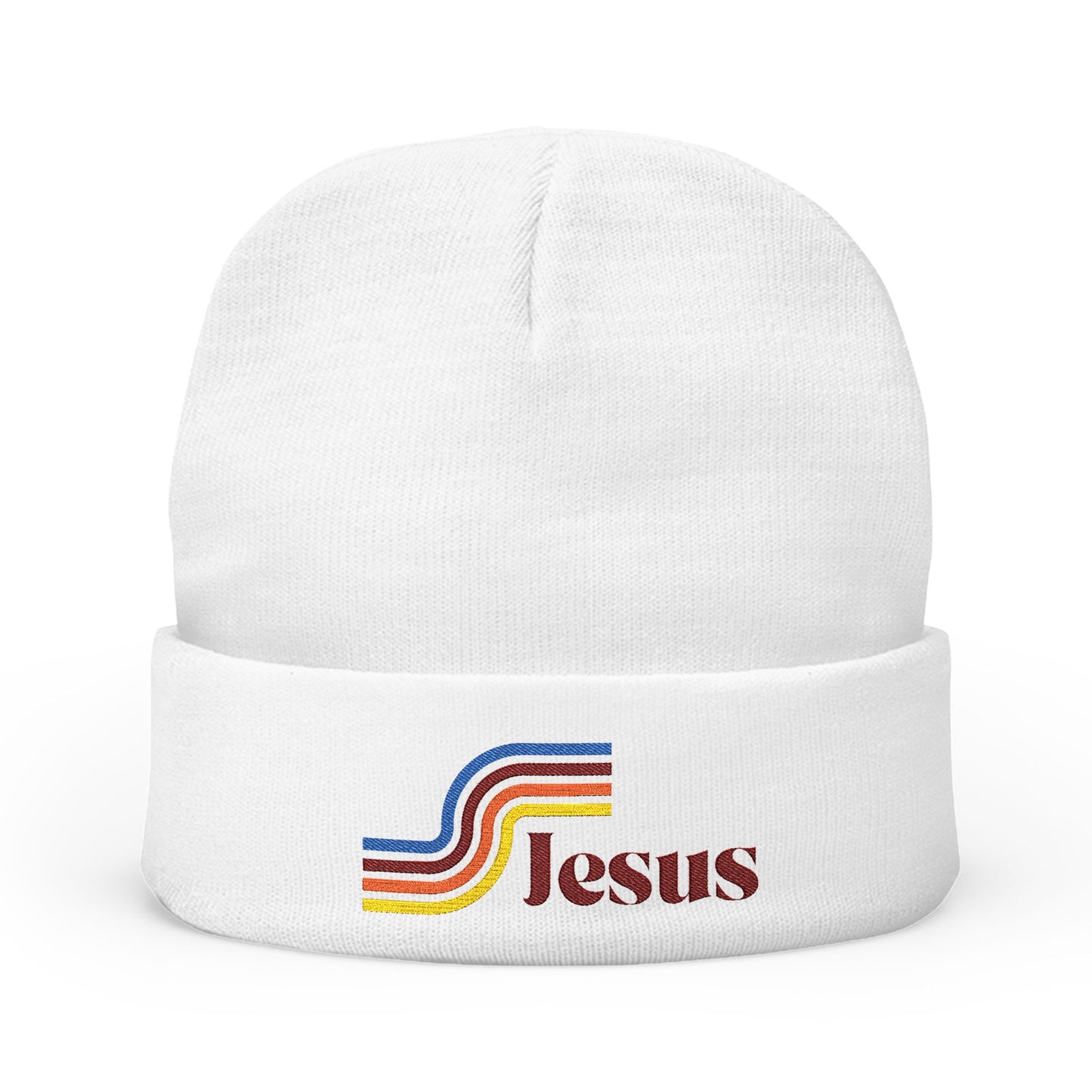 Jesus Knit Beanie (Embroidery)