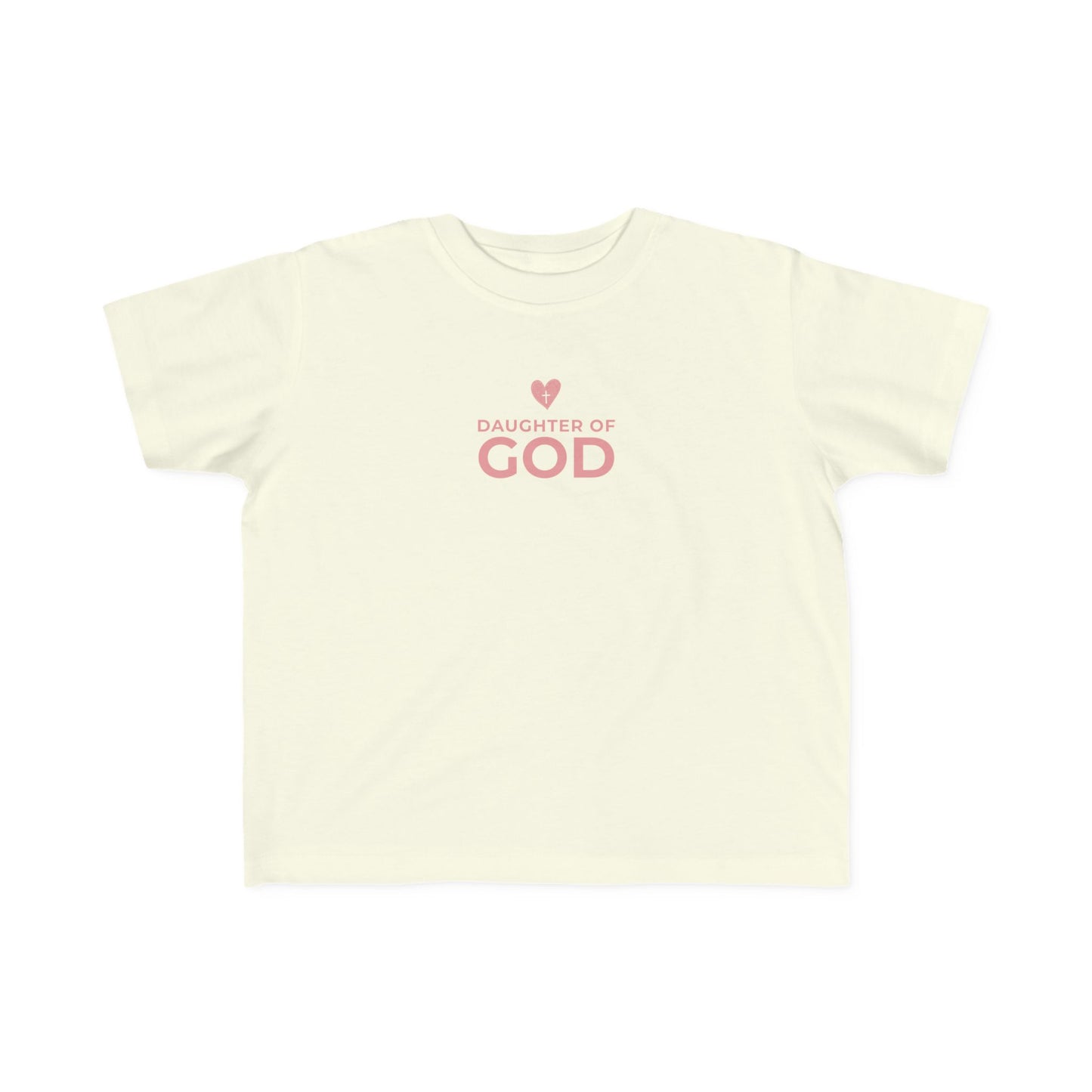 Daughter of God Toddler Tee - Faith-Based Shirt for Little Girls, Perfect for Birthdays and Church