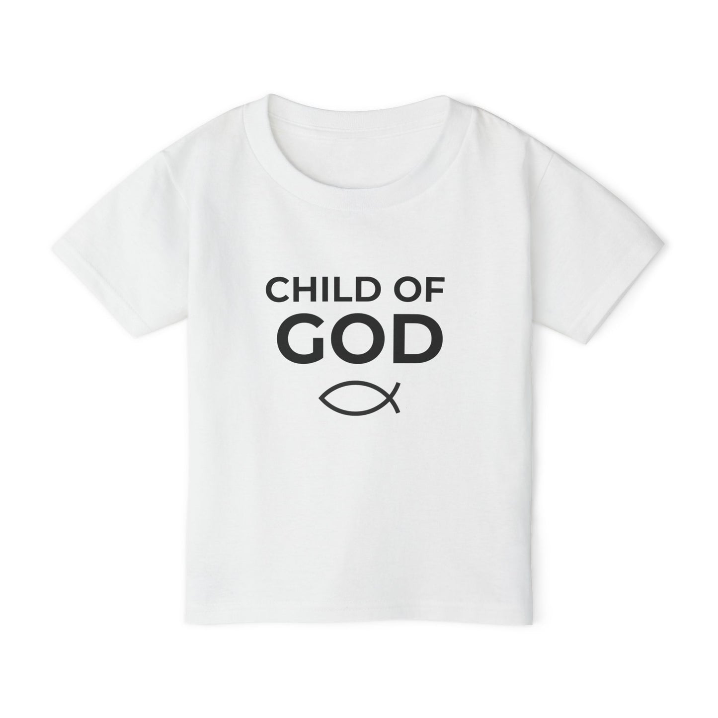 "Child of God" Toddler T-Shirt - Cute Faith-Based Tee, Baby Shower Gift, Church Outfit, Everyday Wear, Kids Clothing