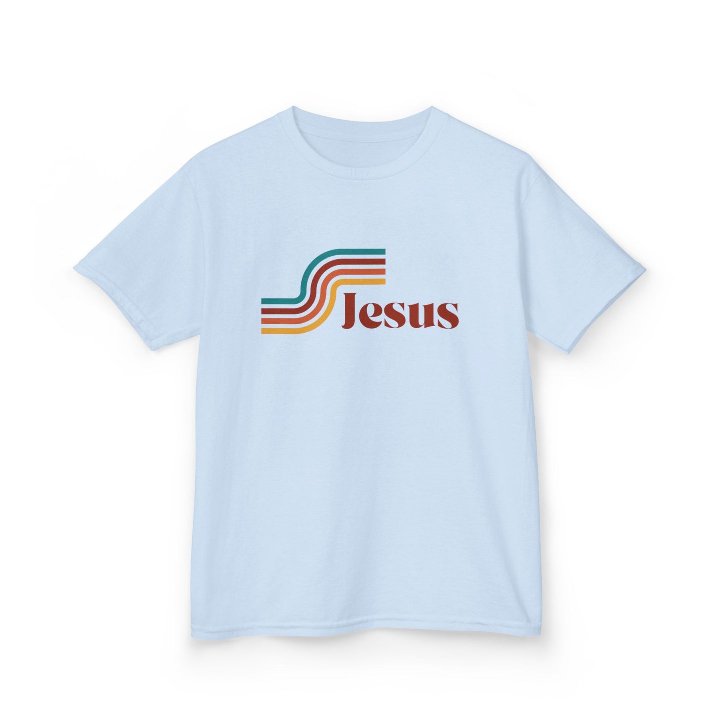 Retro Jesus Kids T-Shirt, Cute Kids Tee, Religious Gift for Kids, Easter Celebration, Church Outfit, Faith-Based Apparel