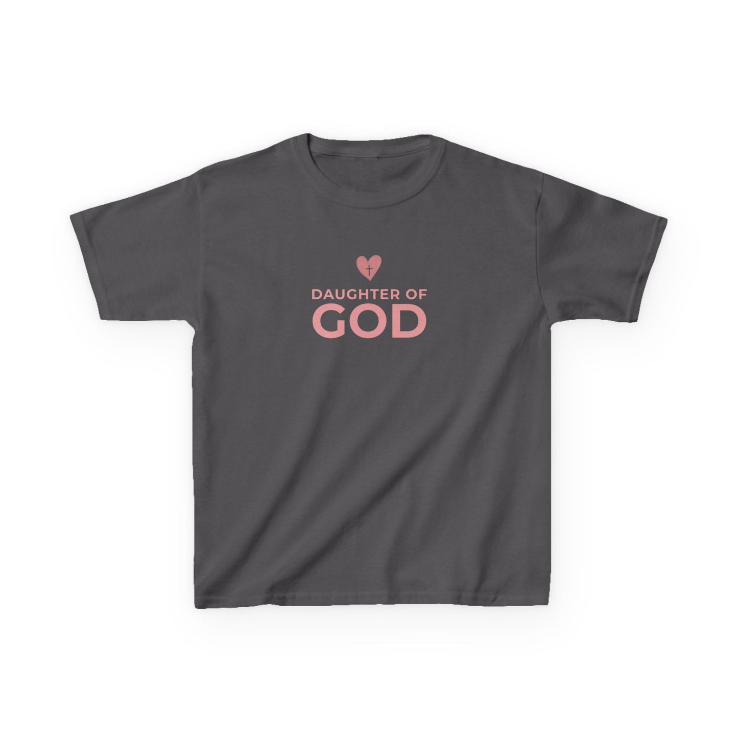 Daughter of God Kids Tee, Faith Shirt for Girls, Christian Gift, Youth Clothing, Bible Verse Top, Summer Casual Wear