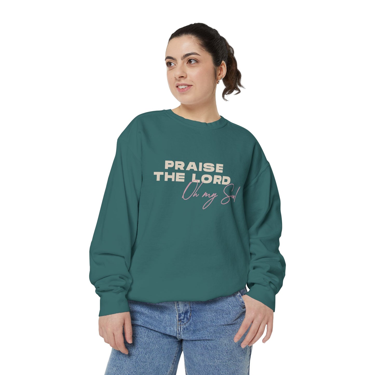 Praise The Lord Unisex Sweatshirt - Praise the Lord, Cozy Faith Apparel, Gift for Believers, Inspirational Fashion, Church Outfit