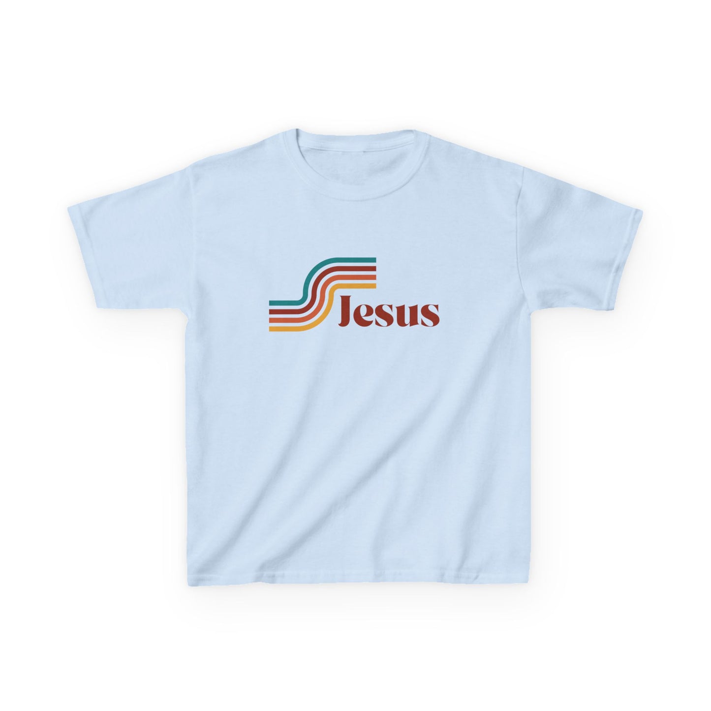 Retro Jesus Kids T-Shirt, Cute Kids Tee, Religious Gift for Kids, Easter Celebration, Church Outfit, Faith-Based Apparel