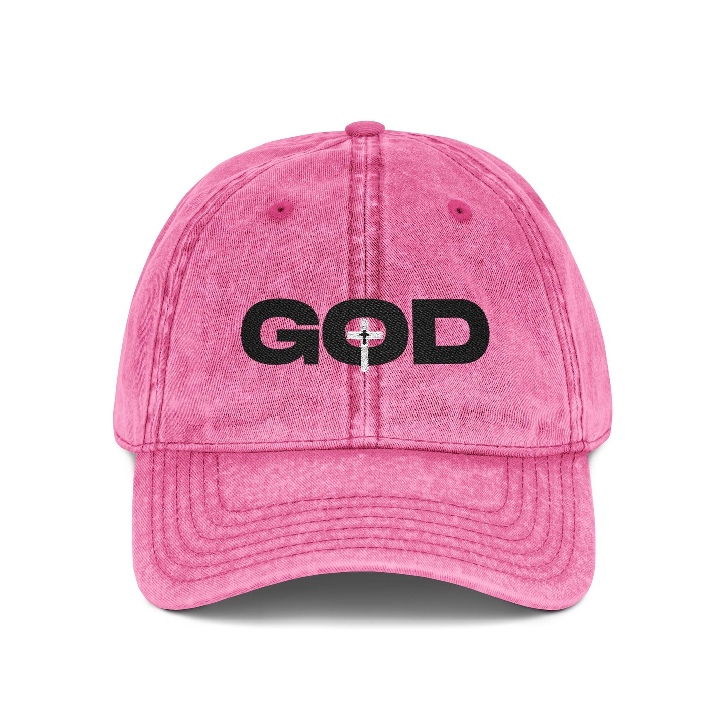 God Embroidered Cap Vintage, Casual Snapback Hat, Faith-Based Gift, Adjustable Hat