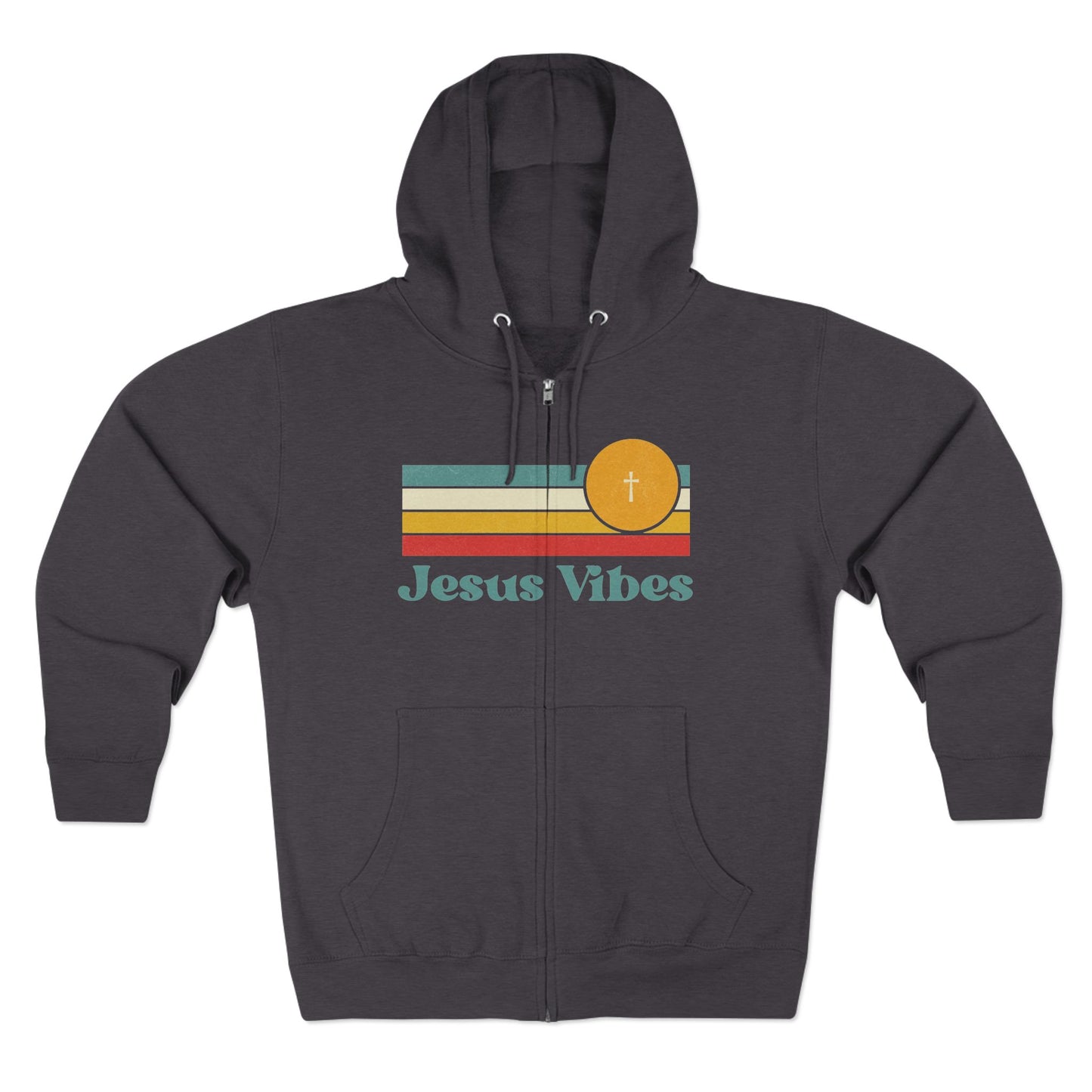 Jesus Vibes - Zip Hoodie