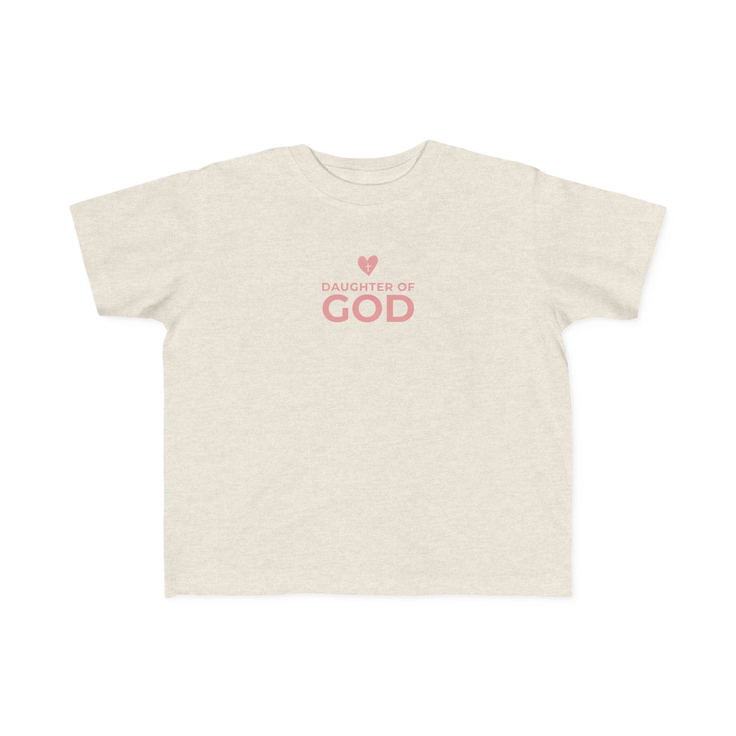 Daughter of God Toddler Tee - Faith-Based Shirt for Little Girls, Perfect for Birthdays and Church