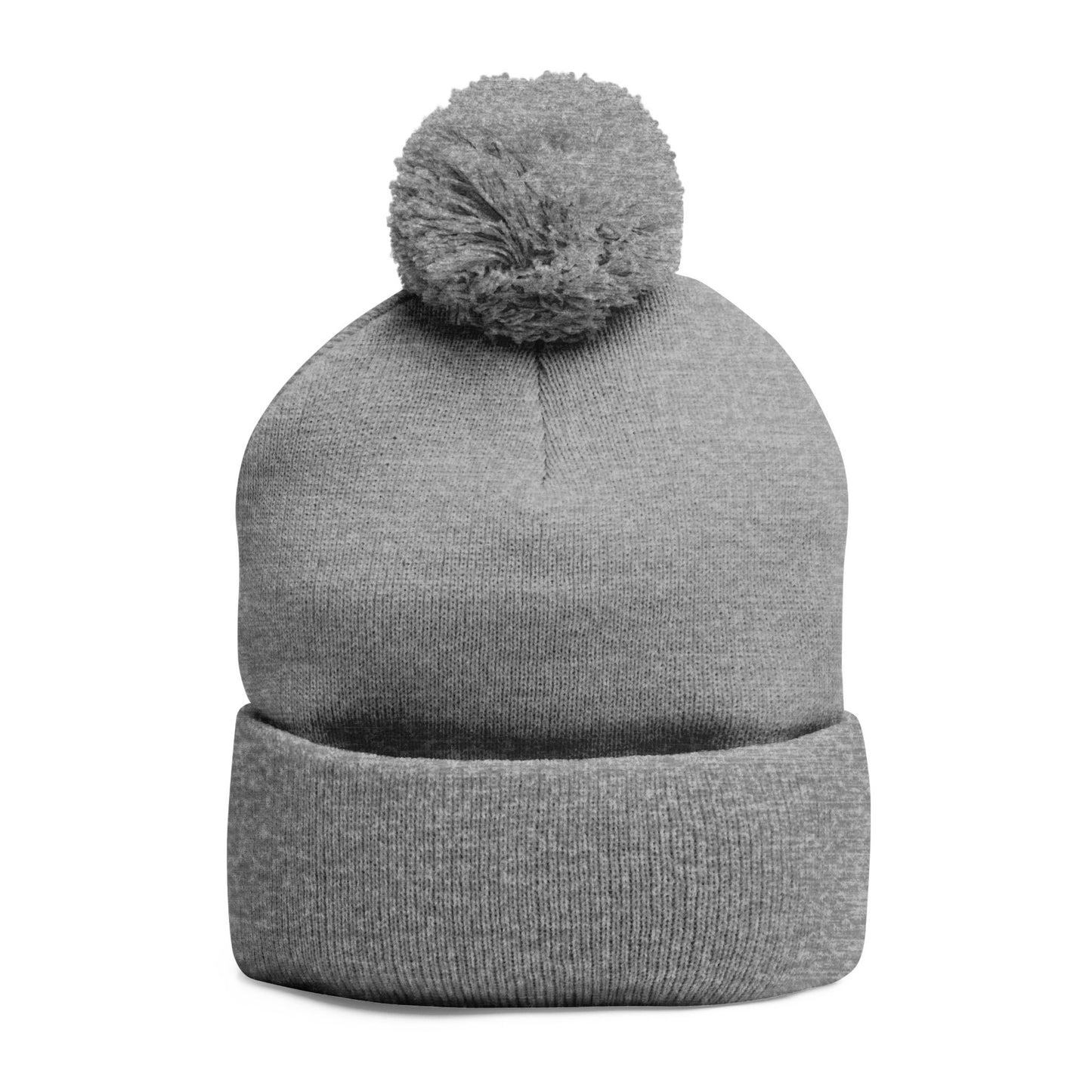 GOD Embroidered Pom-Pom Knit Cap for Faith - Winter Beanie Prayer Cap