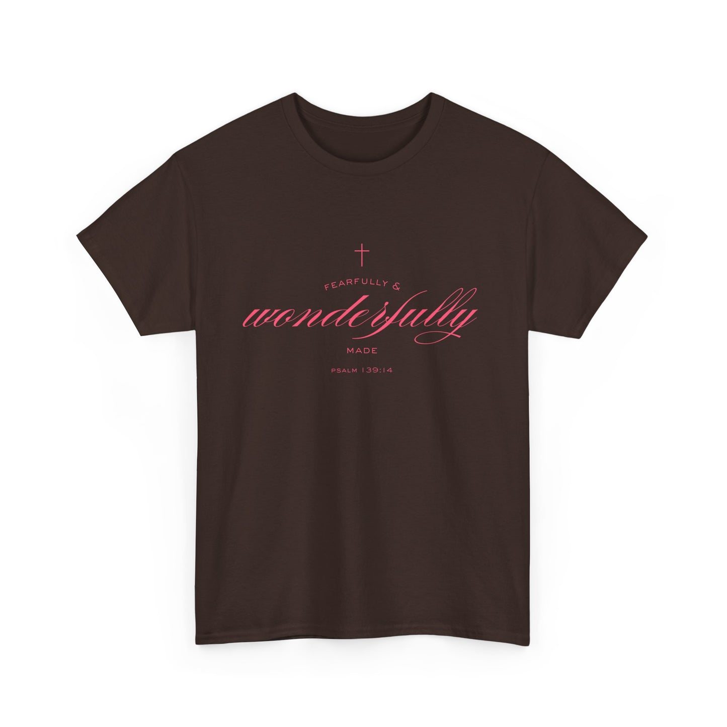 Fearfully & Wonderfully Made - Casual Style, Streetwear, Gift for Him/Her, Summer Outfit, Inspirational Quote Shirt