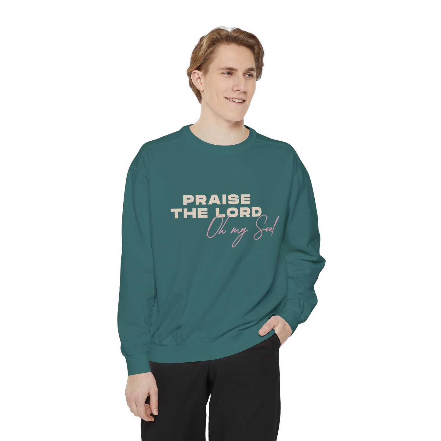 Praise The Lord Unisex Sweatshirt - Praise the Lord, Cozy Faith Apparel, Gift for Believers, Inspirational Fashion, Church Outfit