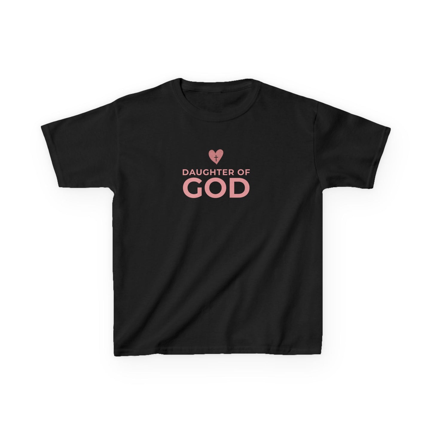 Daughter of God Kids Tee, Faith Shirt for Girls, Christian Gift, Youth Clothing, Bible Verse Top, Summer Casual Wear