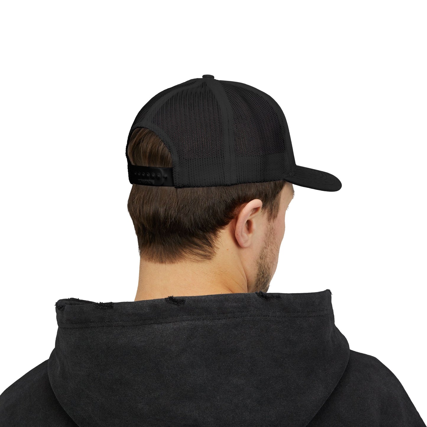 I AM Who You Say I Am, Inspirational Snapback Trucker Cap, Perfect for Casual Wear, Outdoor Activities