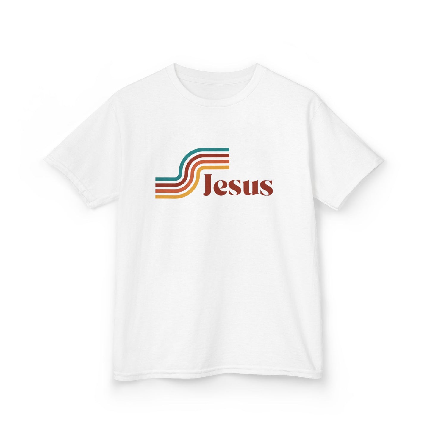 Retro Jesus Kids T-Shirt, Cute Kids Tee, Religious Gift for Kids, Easter Celebration, Church Outfit, Faith-Based Apparel