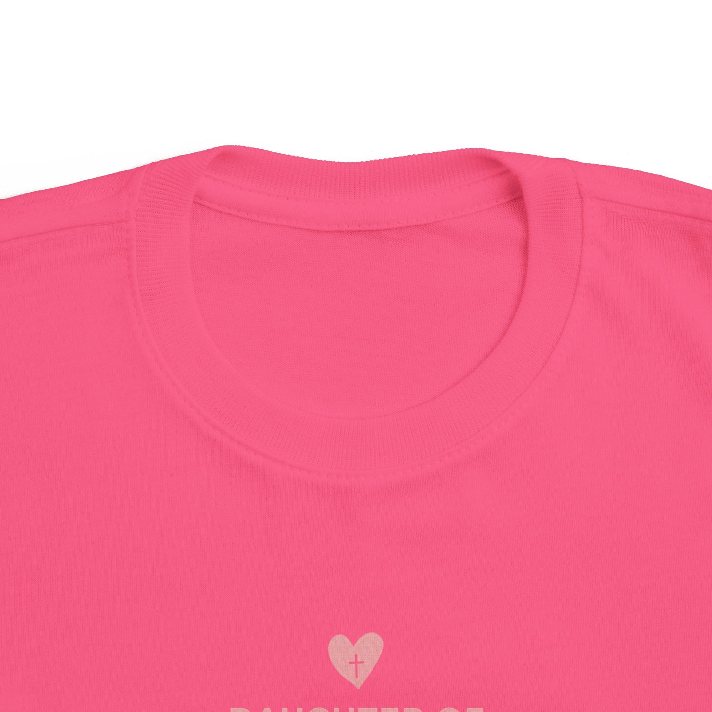 Daughter of God Toddler Tee - Faith-Based Shirt for Little Girls, Perfect for Birthdays and Church