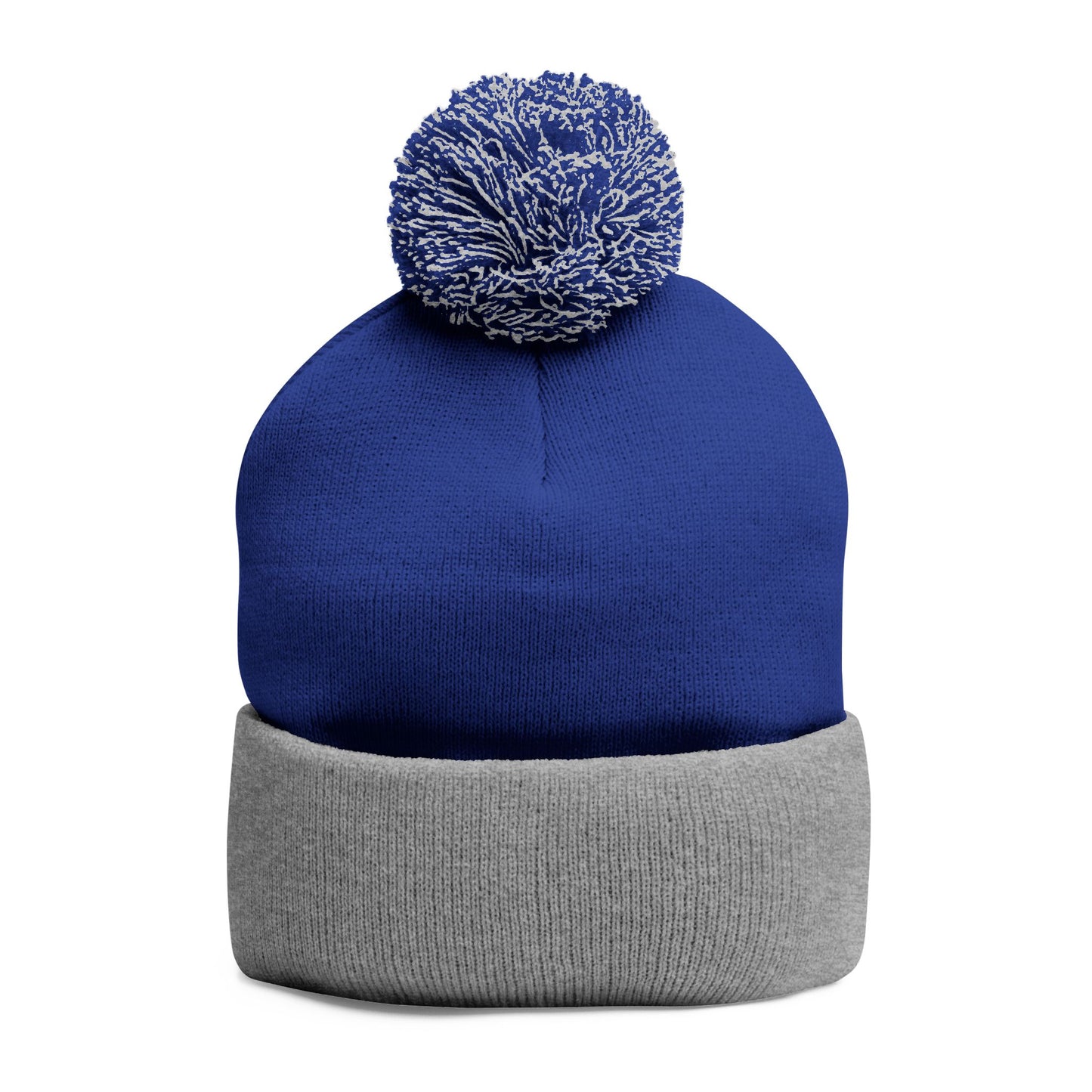 GOD Embroidered Pom-Pom Knit Cap for Faith - Winter Beanie Prayer Cap