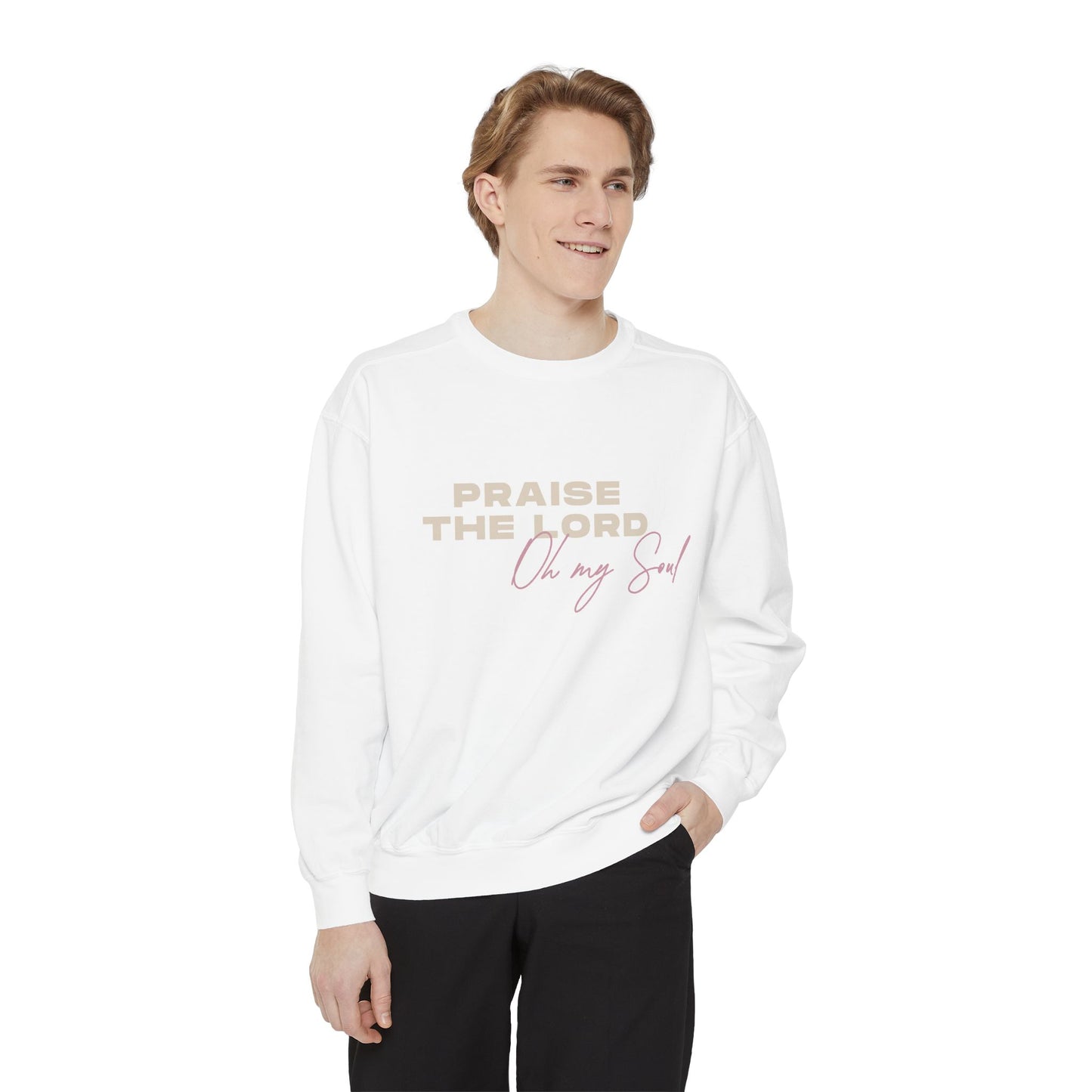Praise The Lord Unisex Sweatshirt - Praise the Lord, Cozy Faith Apparel, Gift for Believers, Inspirational Fashion, Church Outfit