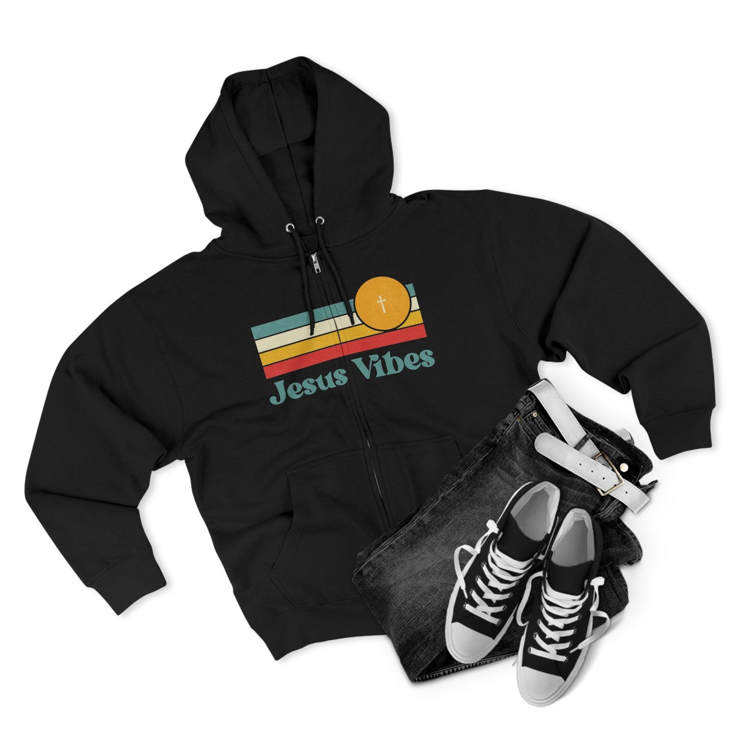 Jesus Vibes - Zip Hoodie