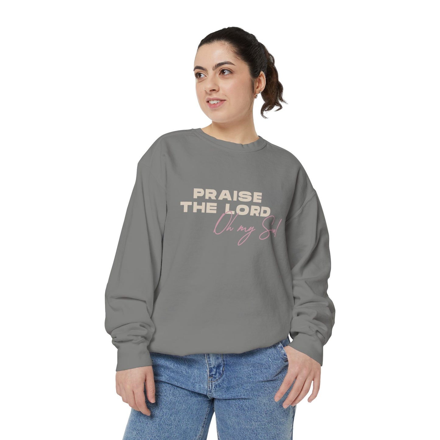 Praise The Lord Unisex Sweatshirt - Praise the Lord, Cozy Faith Apparel, Gift for Believers, Inspirational Fashion, Church Outfit
