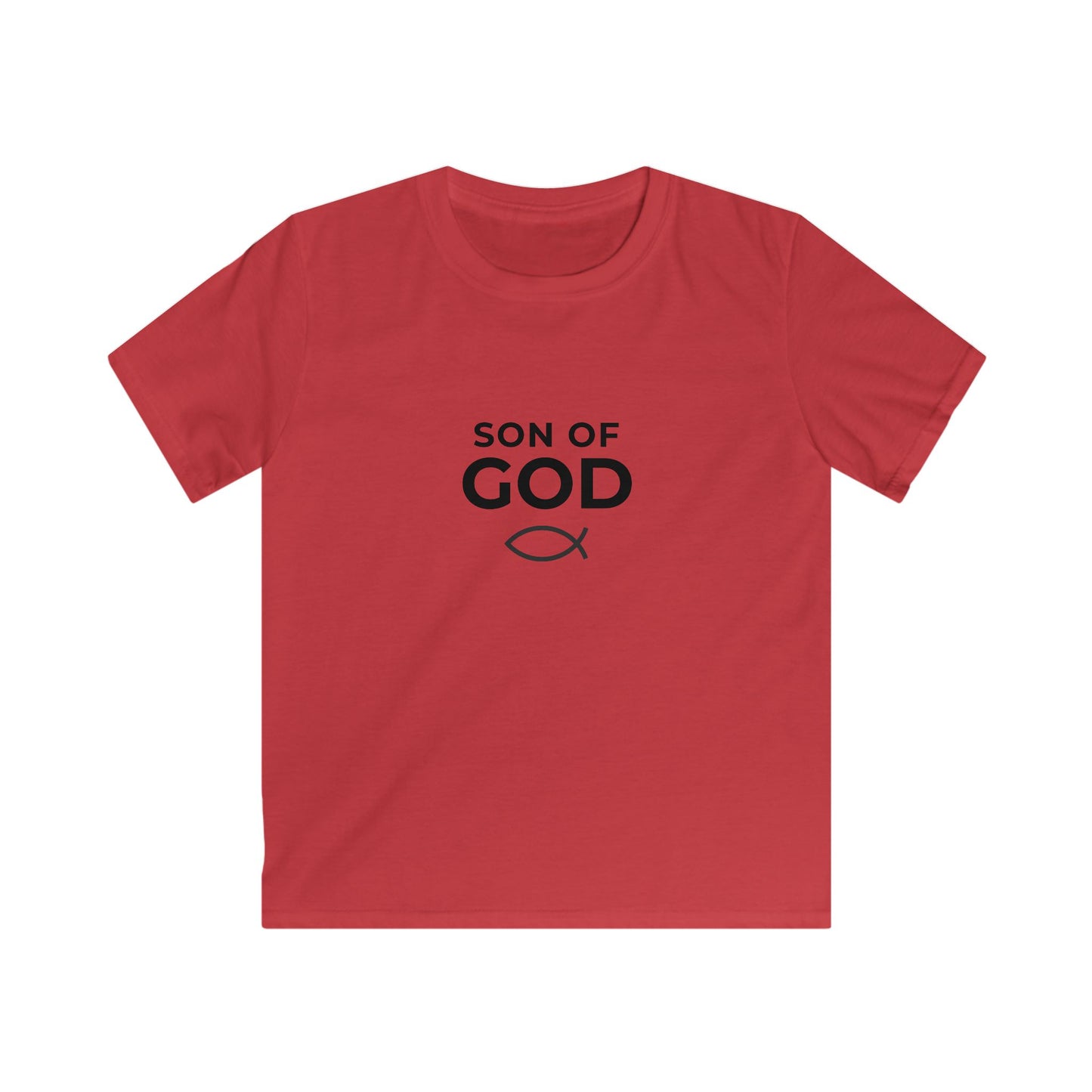Son of God – Kids Christian Ringspun Cotton Tee