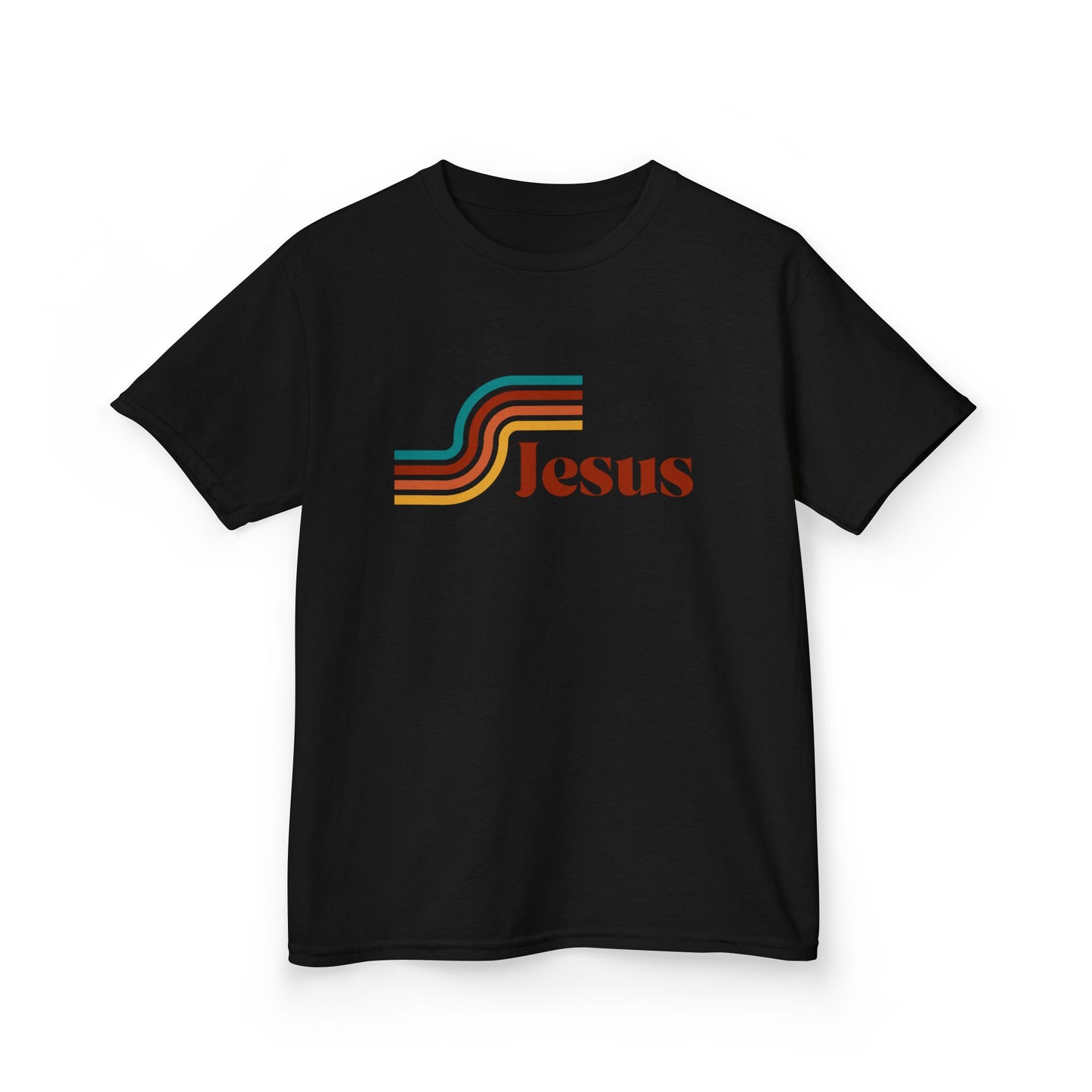 Retro Jesus Kids T-Shirt, Cute Kids Tee, Religious Gift for Kids, Easter Celebration, Church Outfit, Faith-Based Apparel