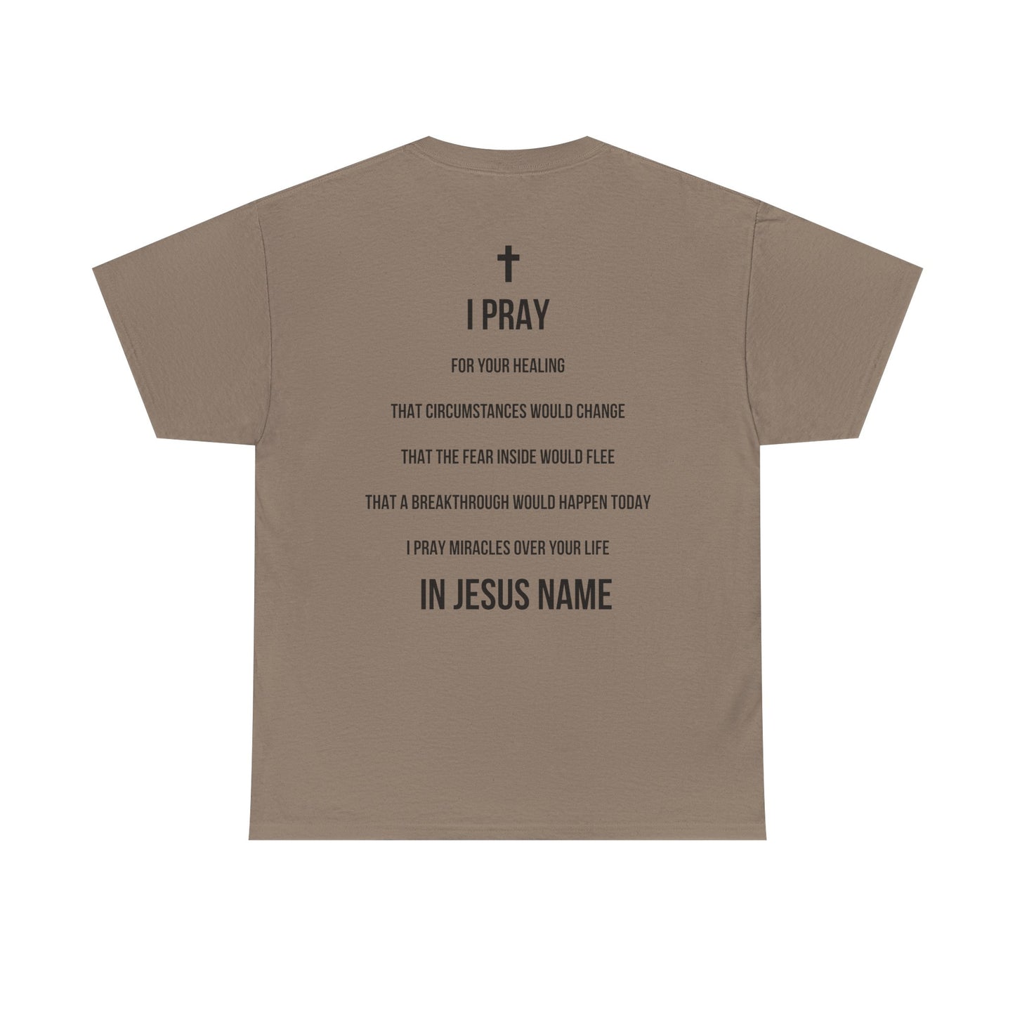 I Pray, Unisex Faith-Inspired Tee, Christian Cotton T-Shirt, Inspirational Prayer Top