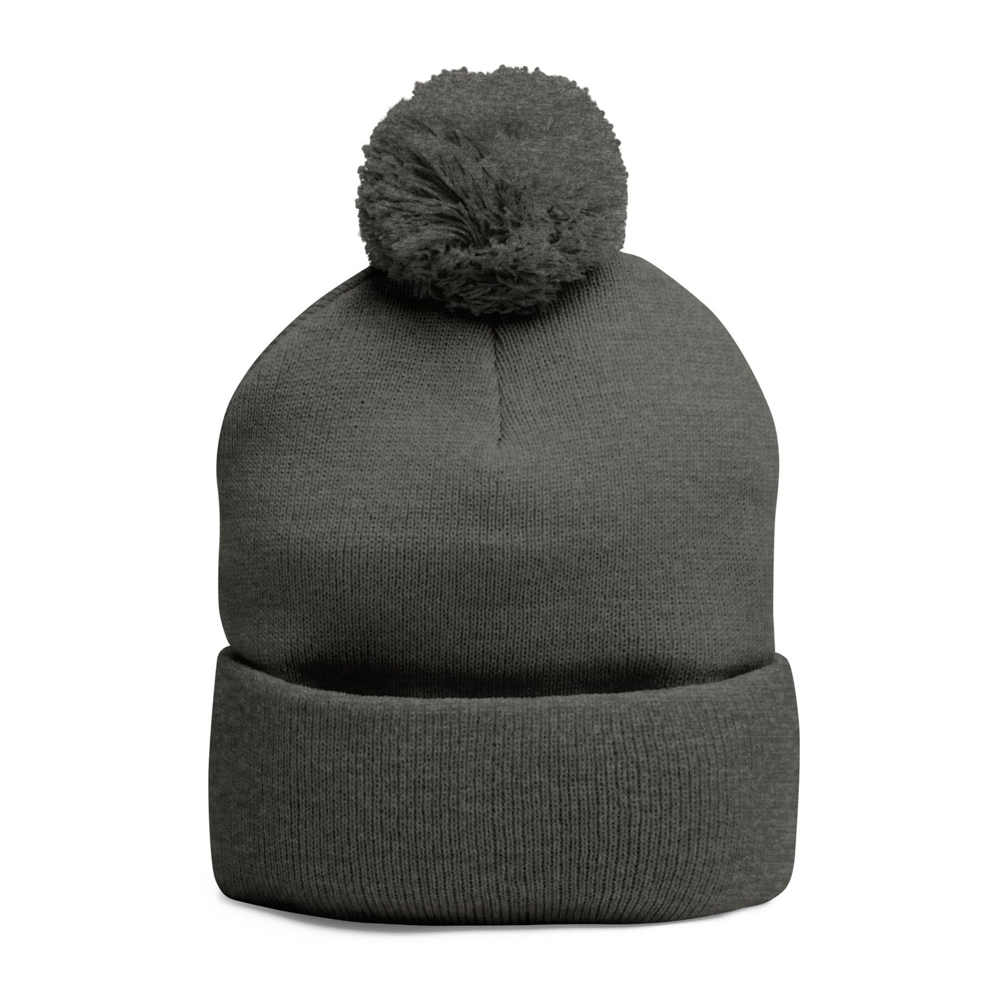 GOD Embroidered Pom-Pom Knit Cap for Faith - Winter Beanie Prayer Cap