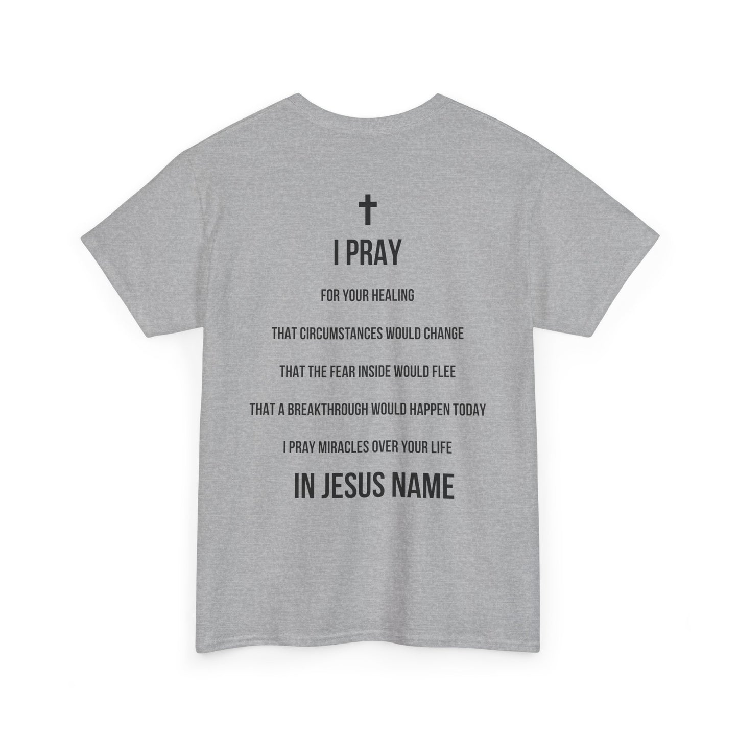 I Pray, Unisex Faith-Inspired Tee, Christian Cotton T-Shirt, Inspirational Prayer Top