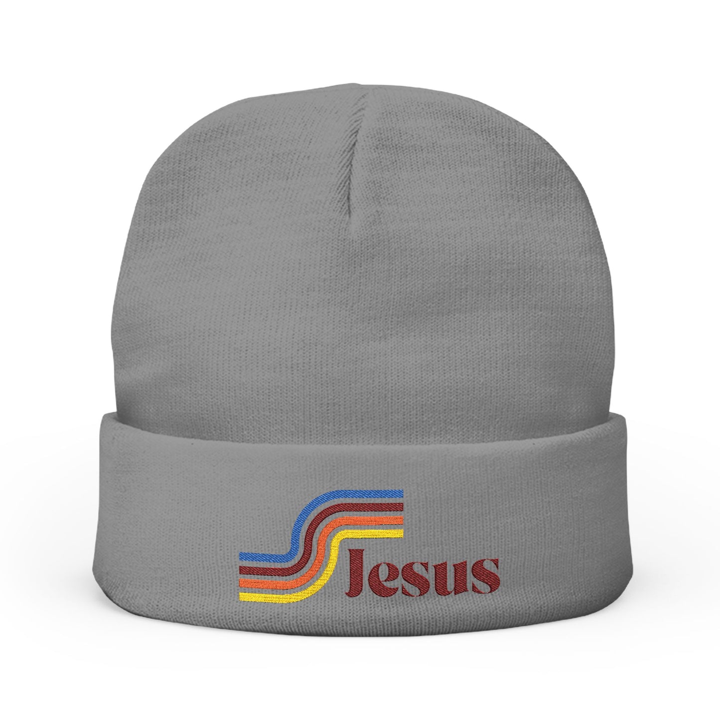 Jesus Knit Beanie (Embroidery)