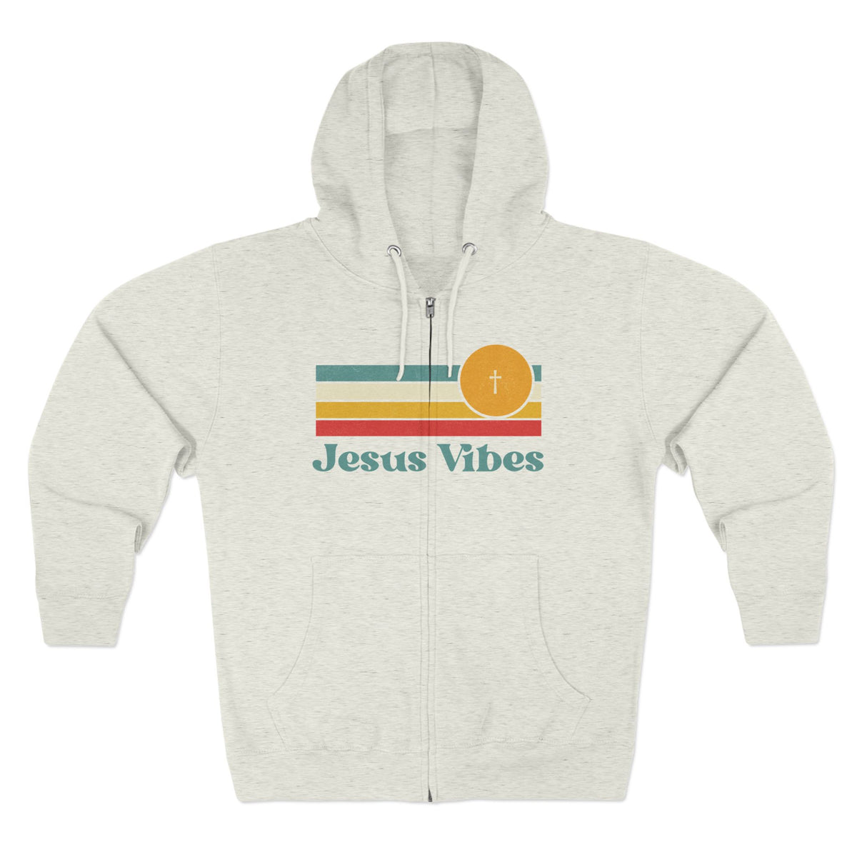 Jesus Vibes -  Zip Hoodie