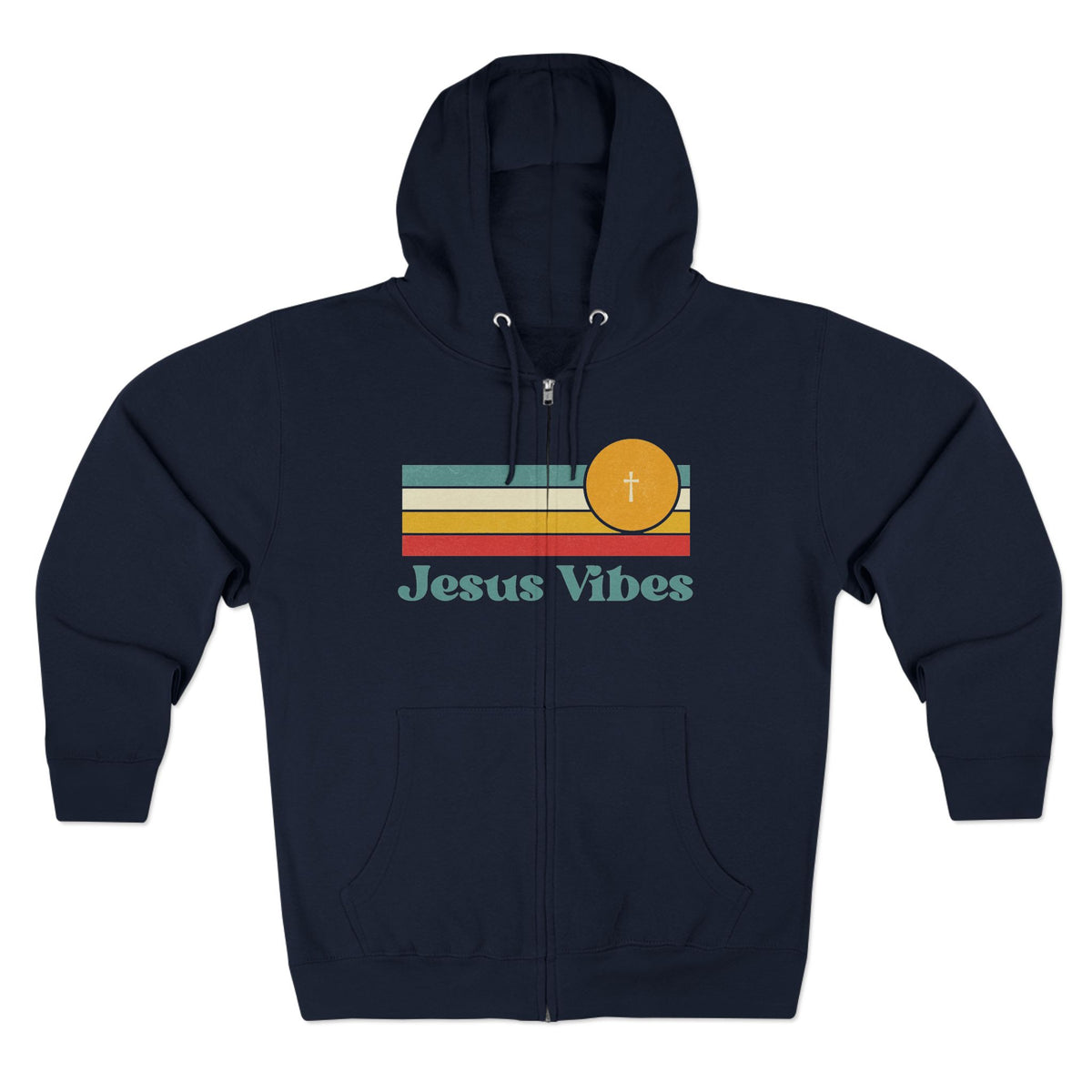Jesus Vibes -  Zip Hoodie