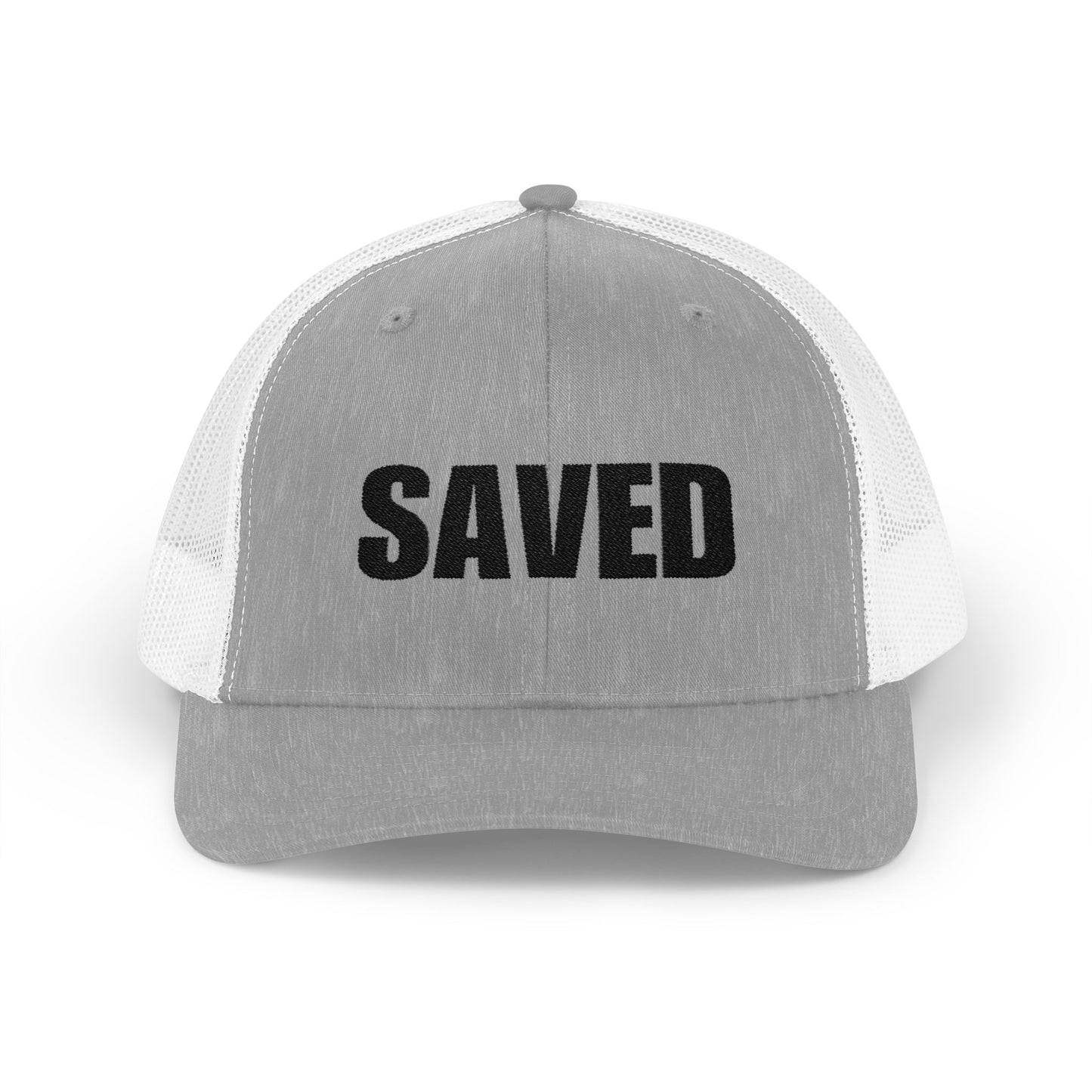 SAVED | Embroidered Inspirational Snapback Trucker Cap