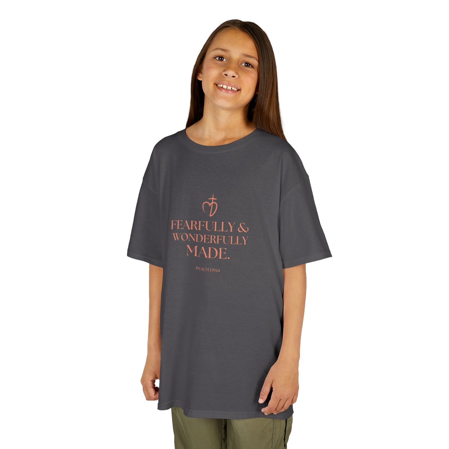 Fearfully & Wonderfully Made Kids Tee - 100% Cotton