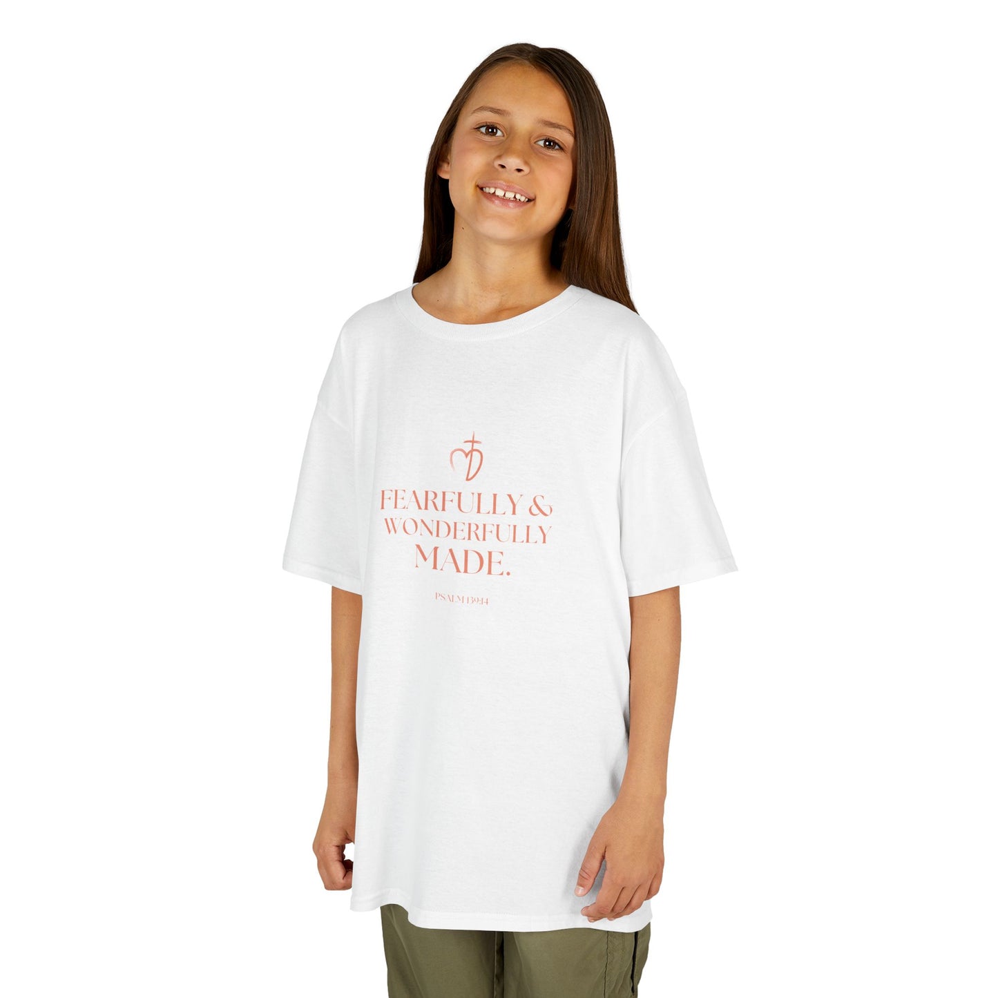 Fearfully & Wonderfully Made Kids Tee - 100% Cotton