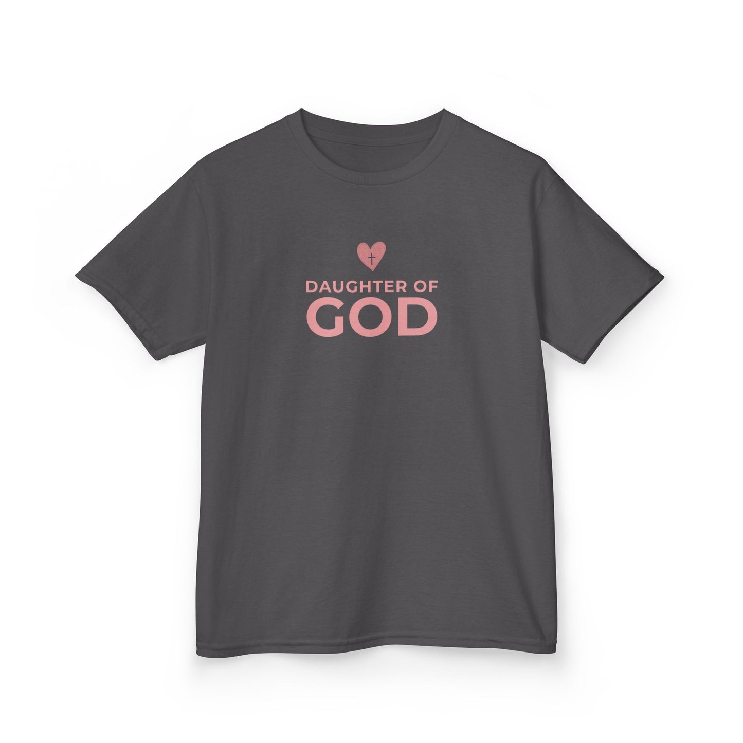 Daughter of God Kids Tee, Faith Shirt for Girls, Christian Gift, Youth Clothing, Bible Verse Top, Summer Casual Wear