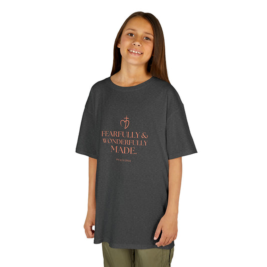 Fearfully & Wonderfully Made Kids Tee - 100% Cotton