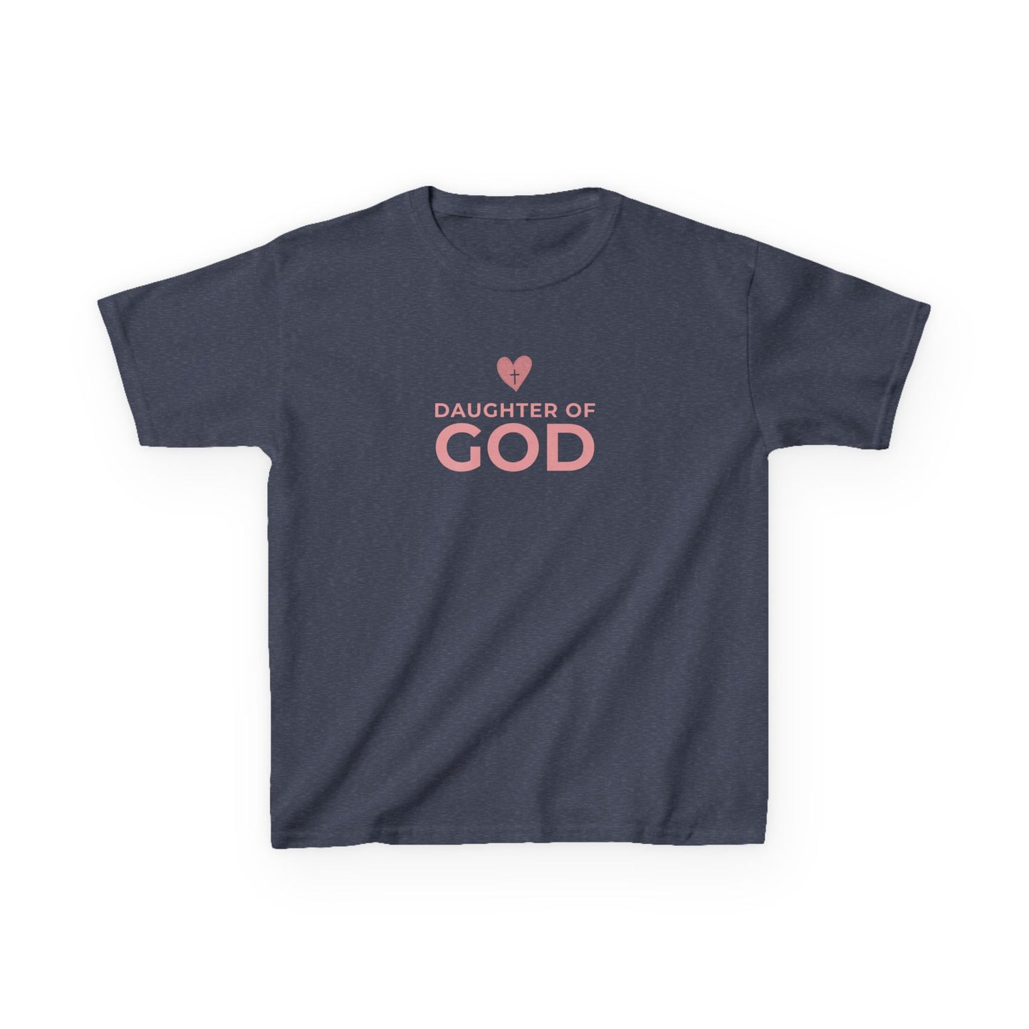 Daughter of God Kids Tee, Faith Shirt for Girls, Christian Gift, Youth Clothing, Bible Verse Top, Summer Casual Wear