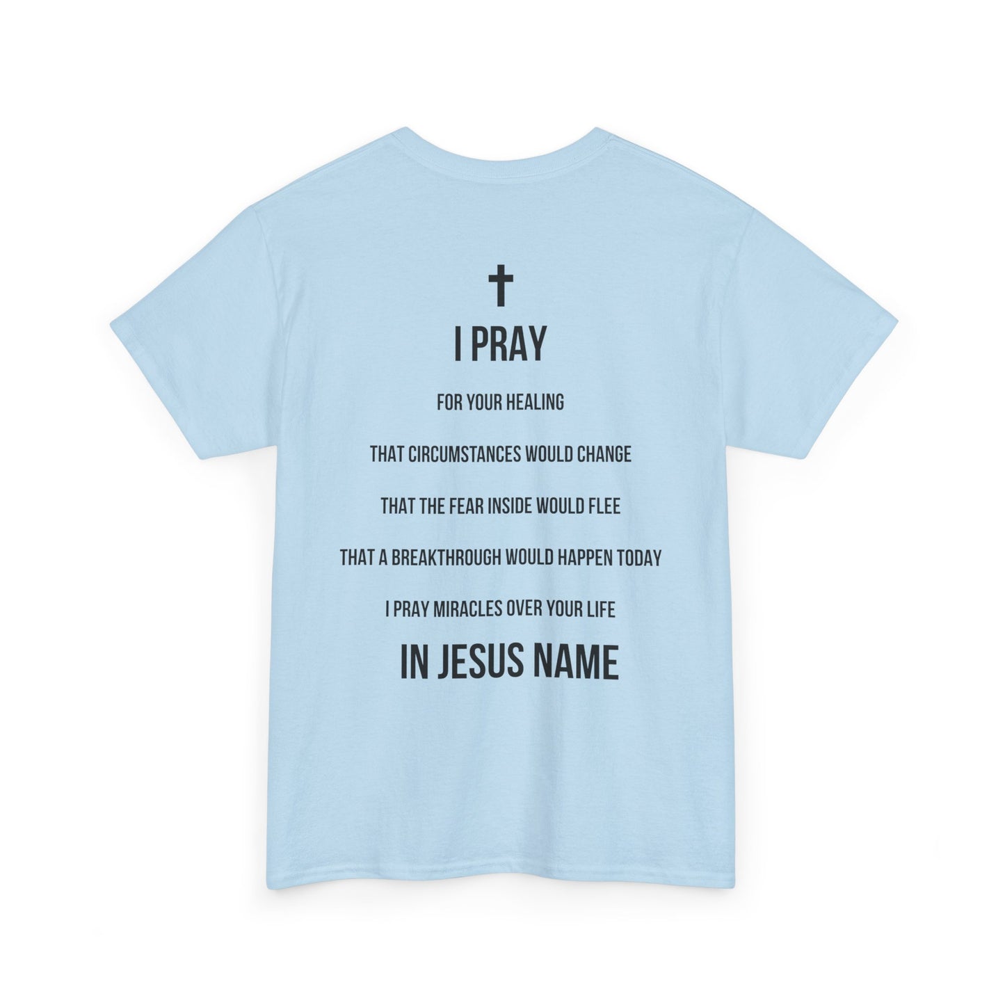 I Pray, Unisex Faith-Inspired Tee, Christian Cotton T-Shirt, Inspirational Prayer Top
