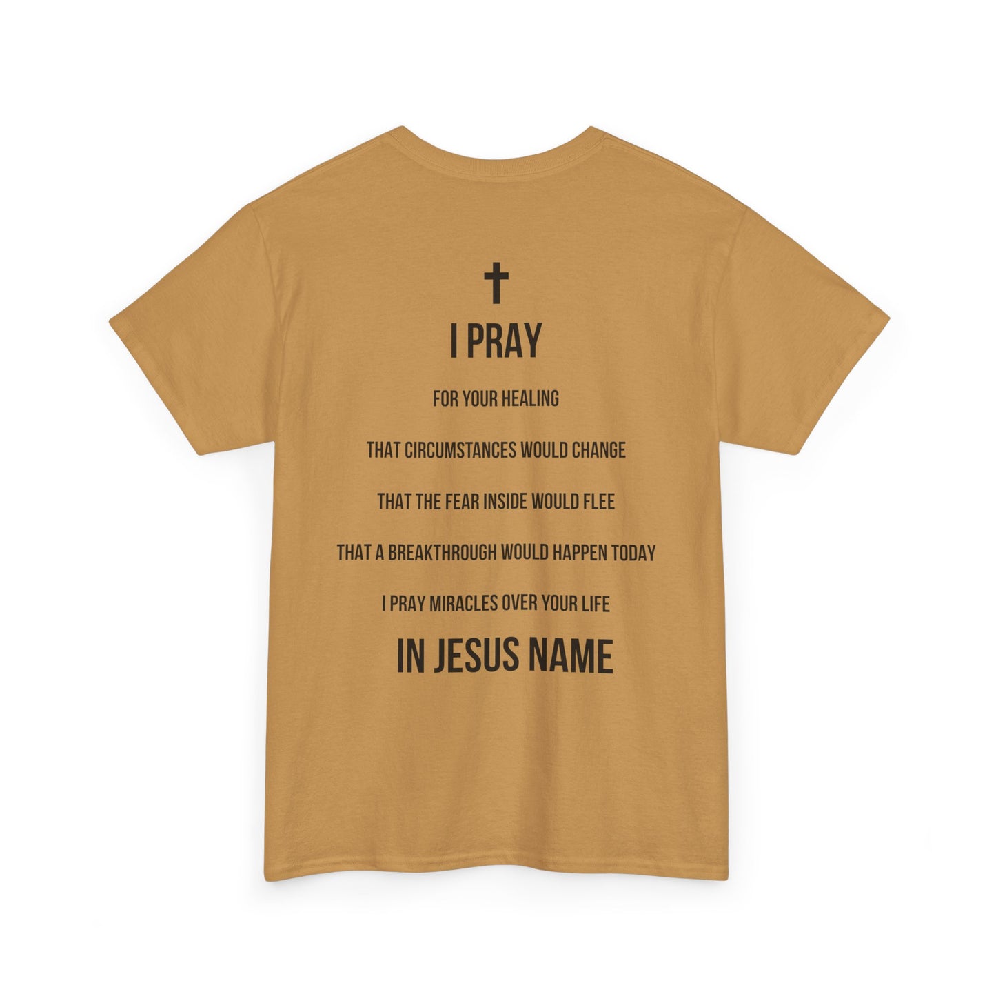 I Pray, Unisex Faith-Inspired Tee, Christian Cotton T-Shirt, Inspirational Prayer Top