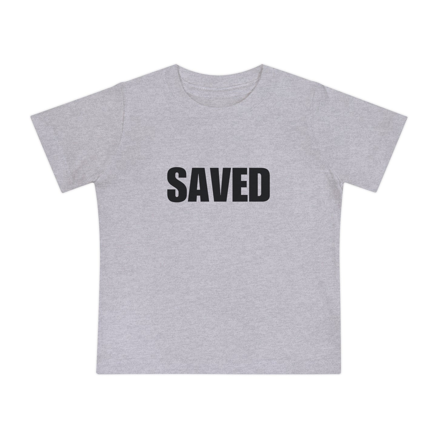 SAVED, Baby Tee, Cute Christian Baby Shirt, Infant Clothing, Gift for New Parents, Easter Outfit, Baby Shower Gift