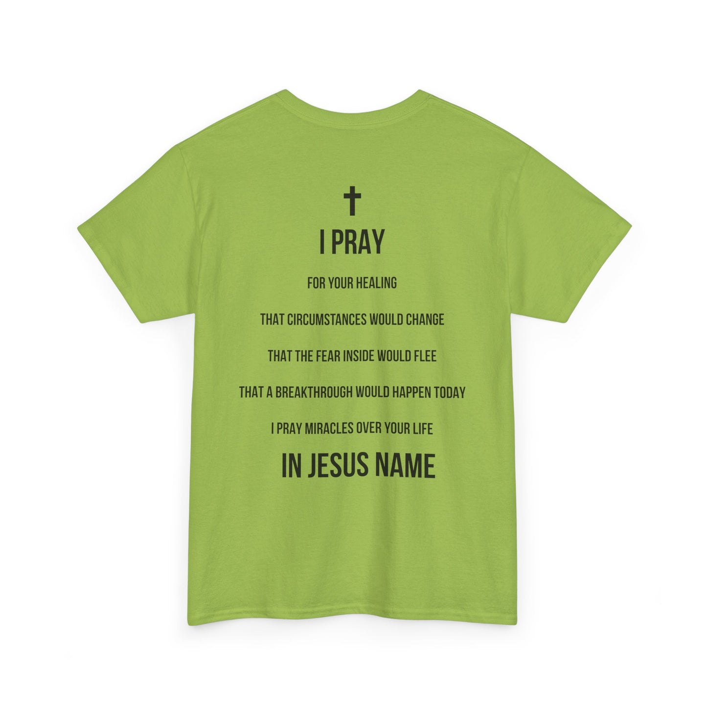 I Pray, Unisex Faith-Inspired Tee, Christian Cotton T-Shirt, Inspirational Prayer Top