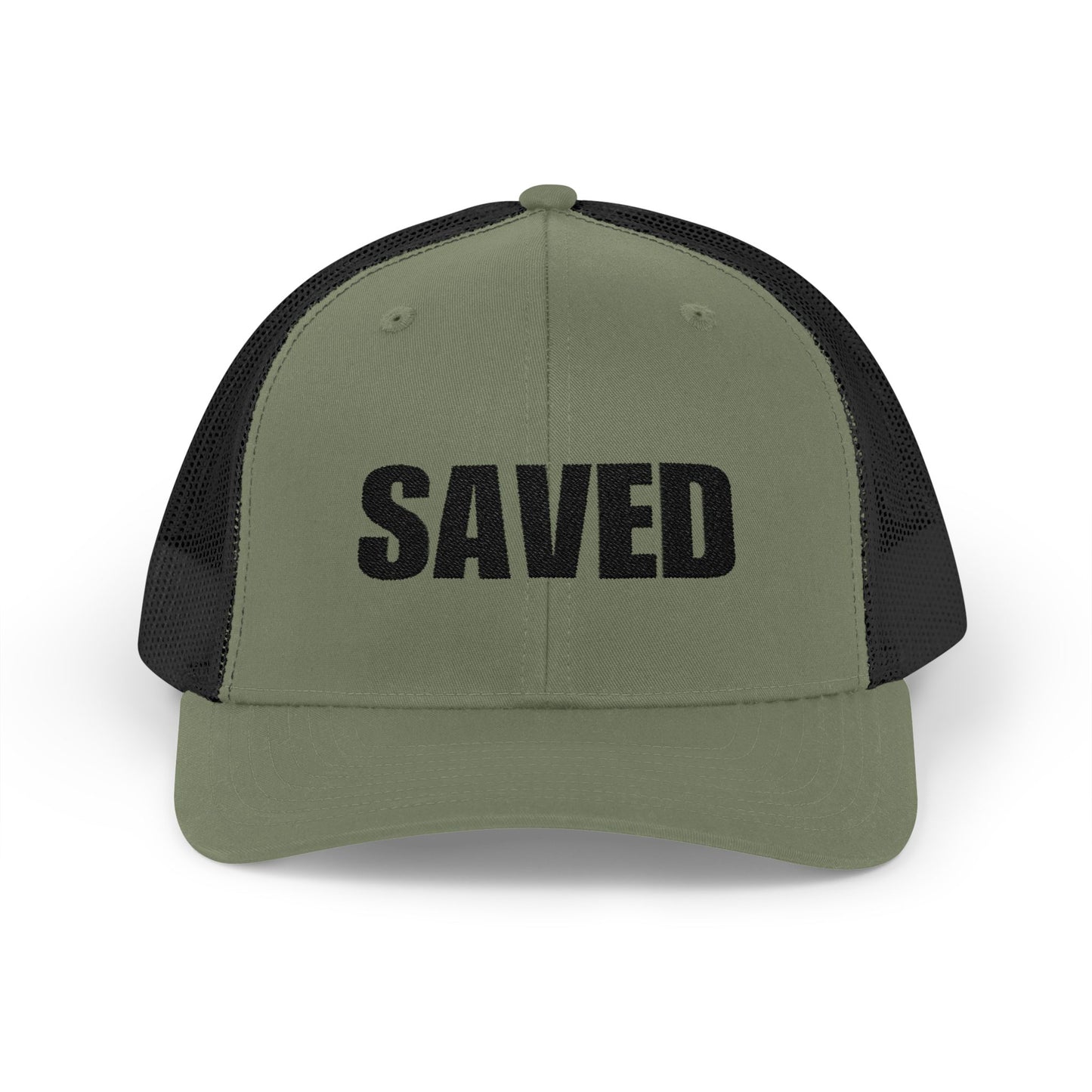 SAVED | Embroidered Inspirational Snapback Trucker Cap