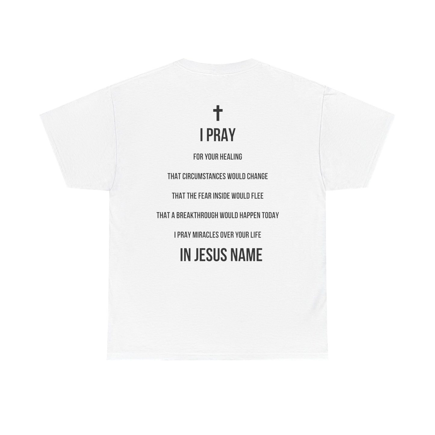 I Pray, Unisex Faith-Inspired Tee, Christian Cotton T-Shirt, Inspirational Prayer Top