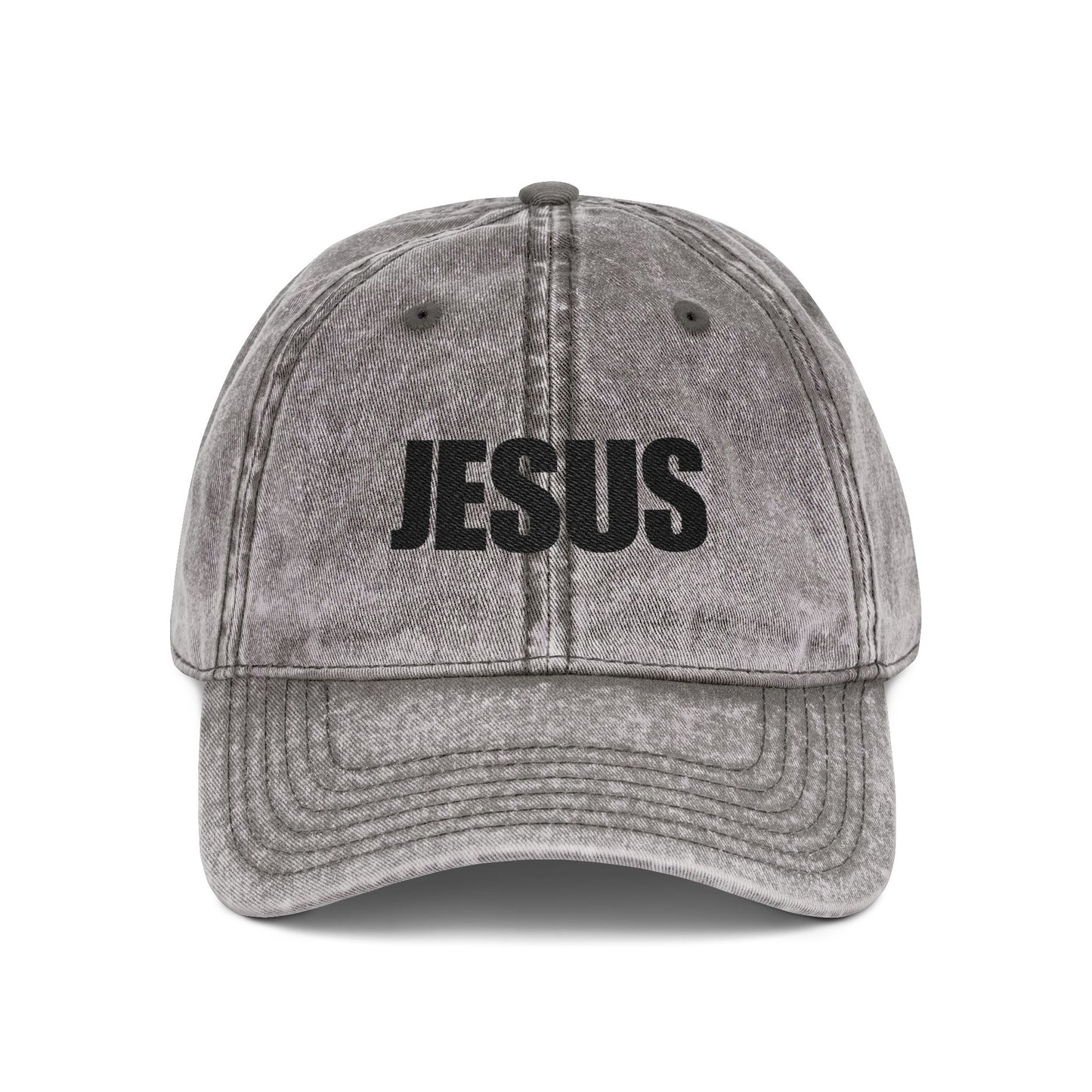 JESUS | Embroidered Cap Vintage, Casual Snapback Hat, Faith-Based Gift, Adjustable Hat