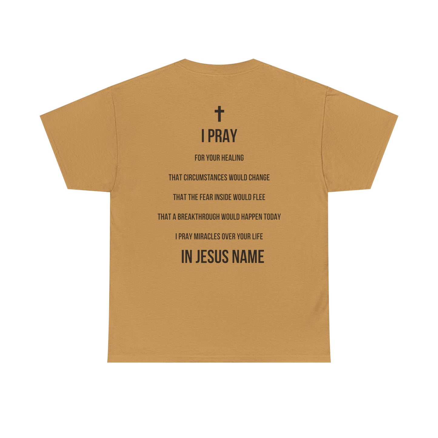 I Pray, Unisex Faith-Inspired Tee, Christian Cotton T-Shirt, Inspirational Prayer Top