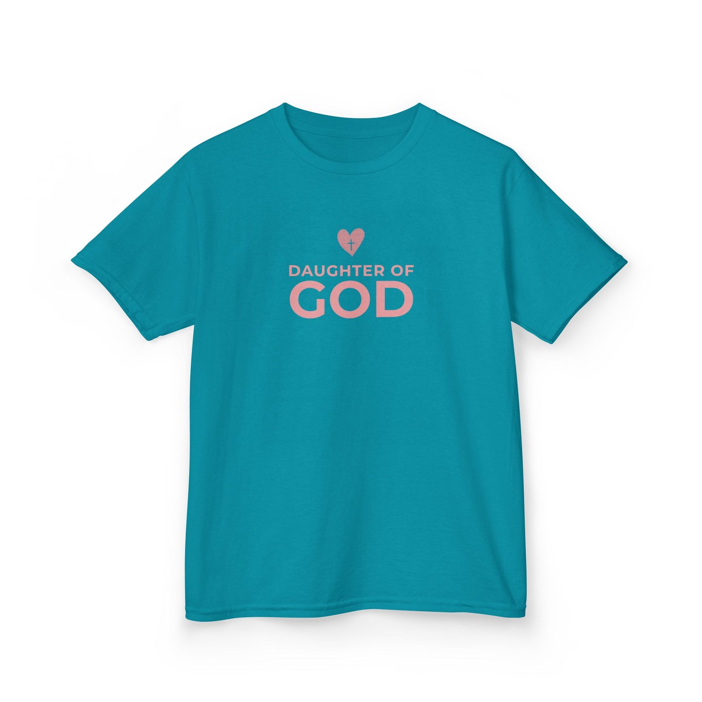 Daughter of God Kids Tee, Faith Shirt for Girls, Christian Gift, Youth Clothing, Bible Verse Top, Summer Casual Wear