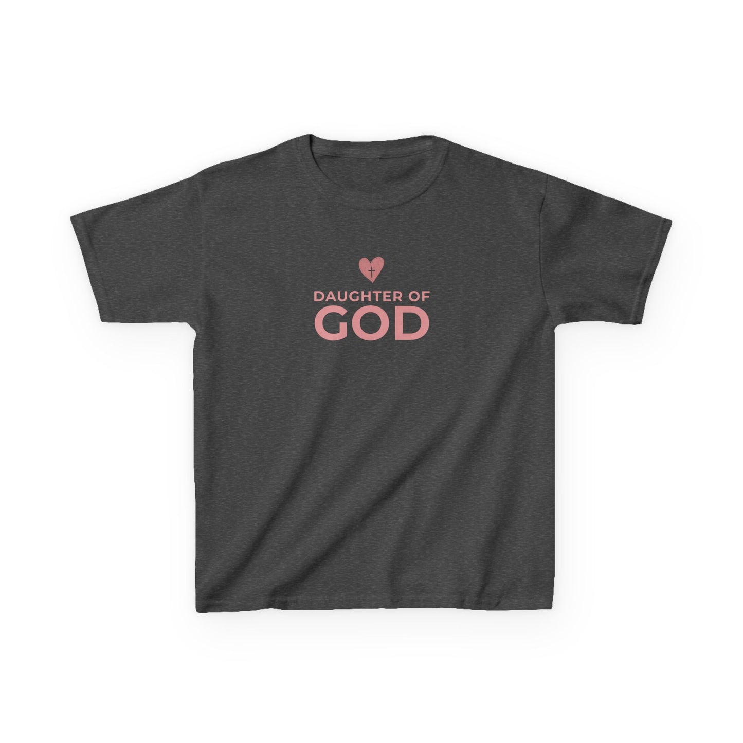 Daughter of God Kids Tee, Faith Shirt for Girls, Christian Gift, Youth Clothing, Bible Verse Top, Summer Casual Wear